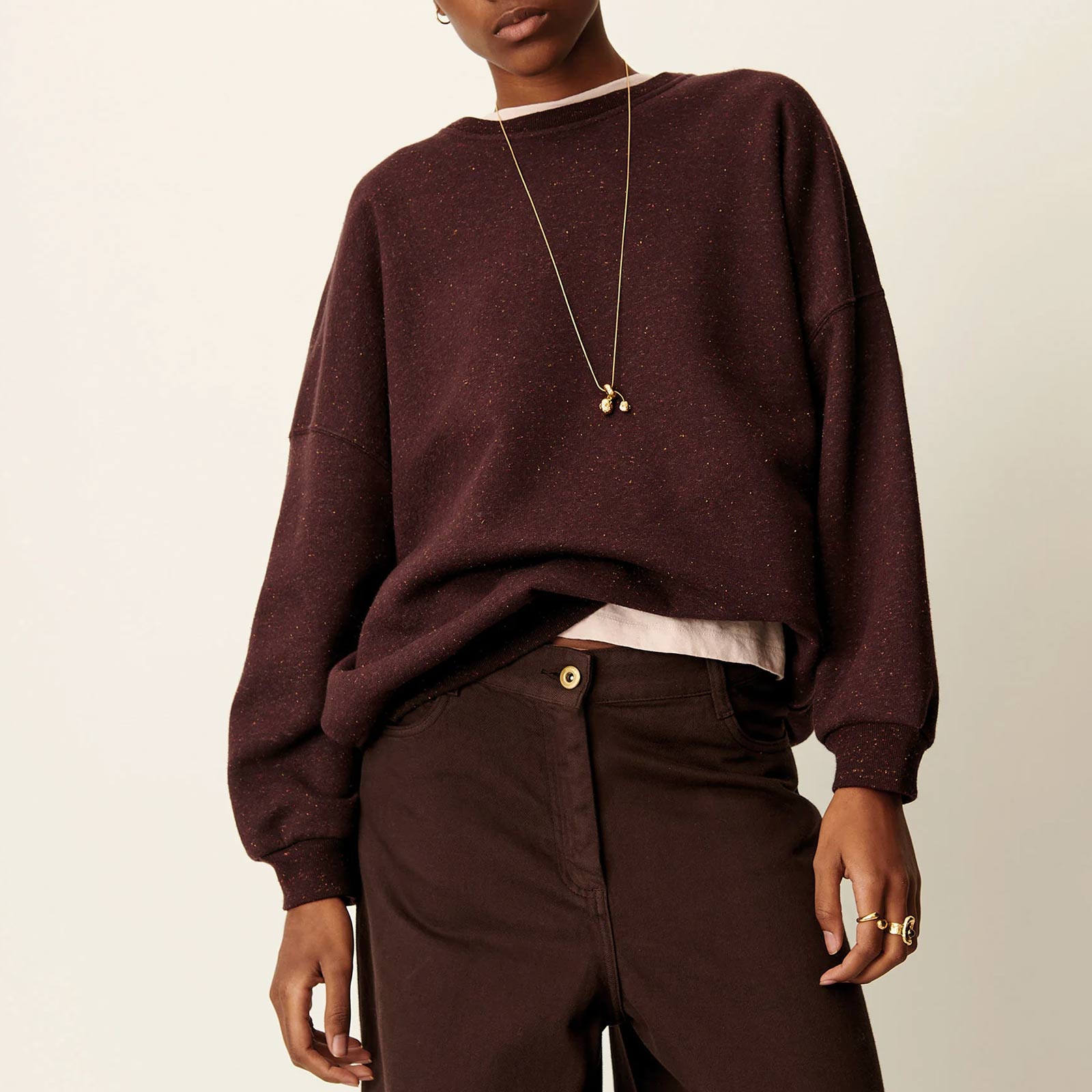 Chebbi Oversized Sweat ganache