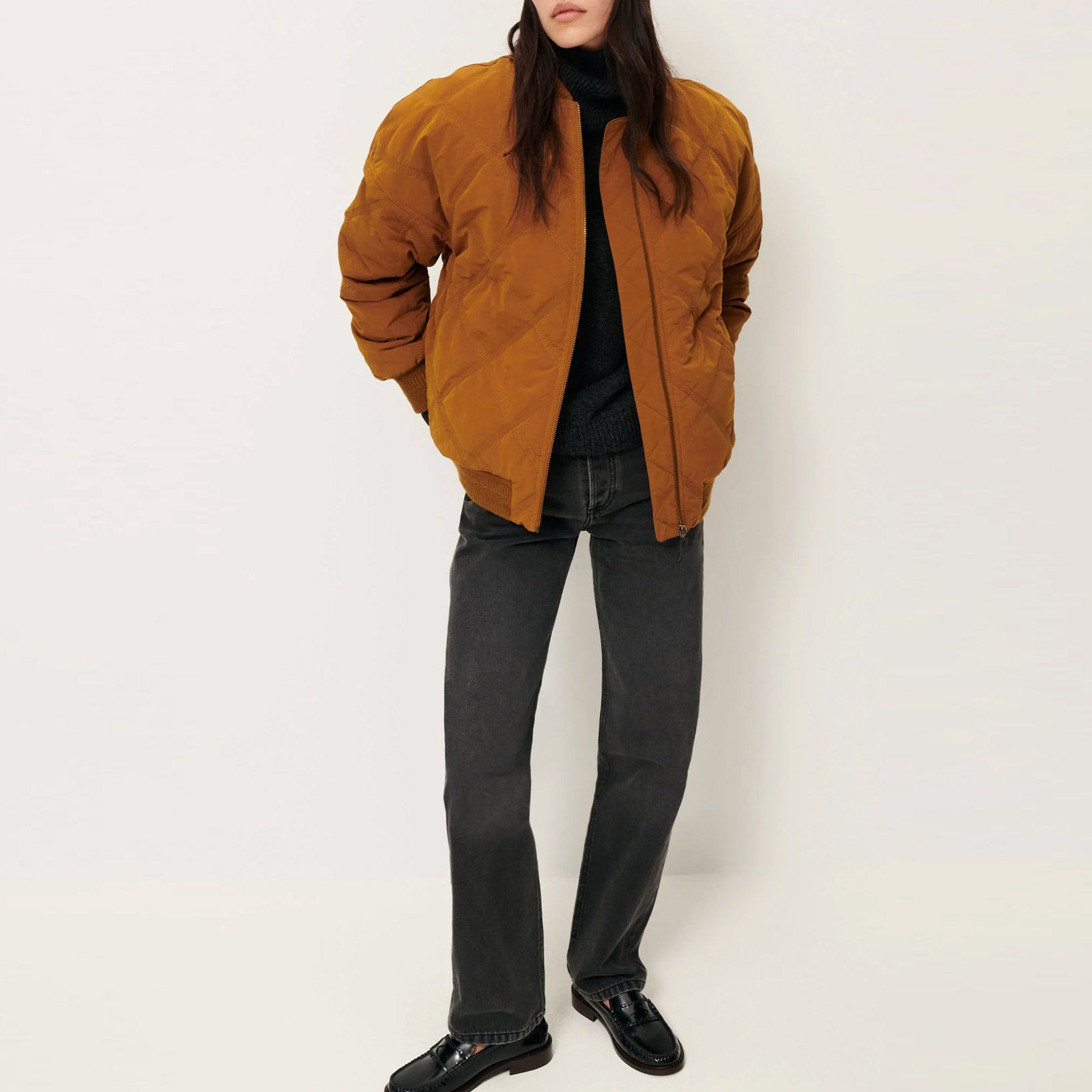 Coal River Bomber Jacket bronze Sessùn