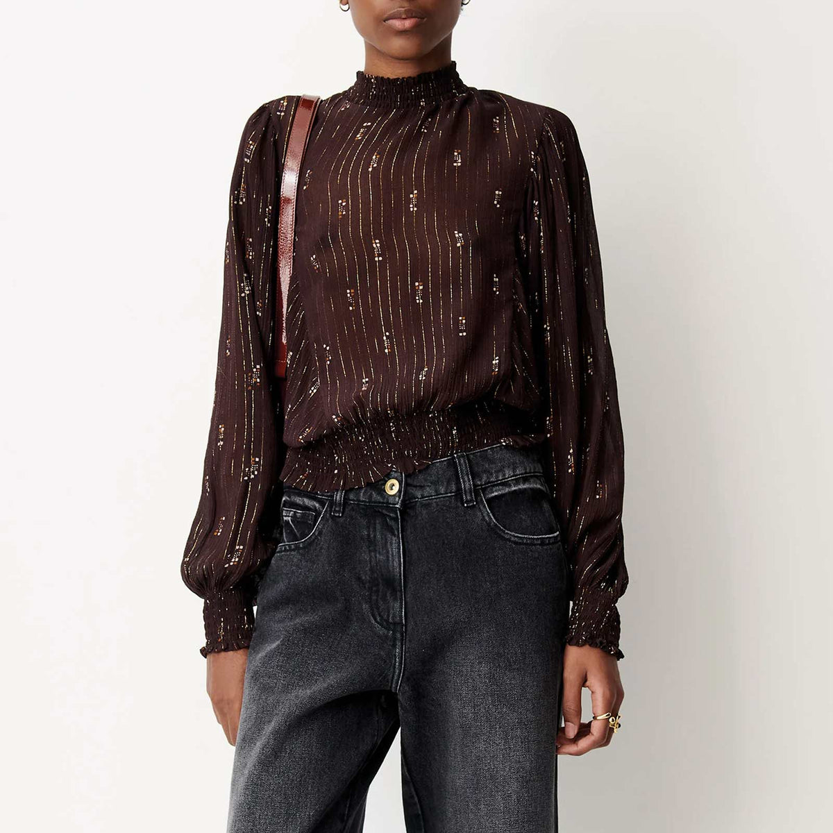 Duchess Blouse coffea domiu