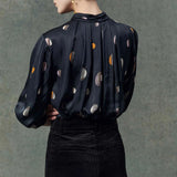 Eclipso Blouse moonless polka