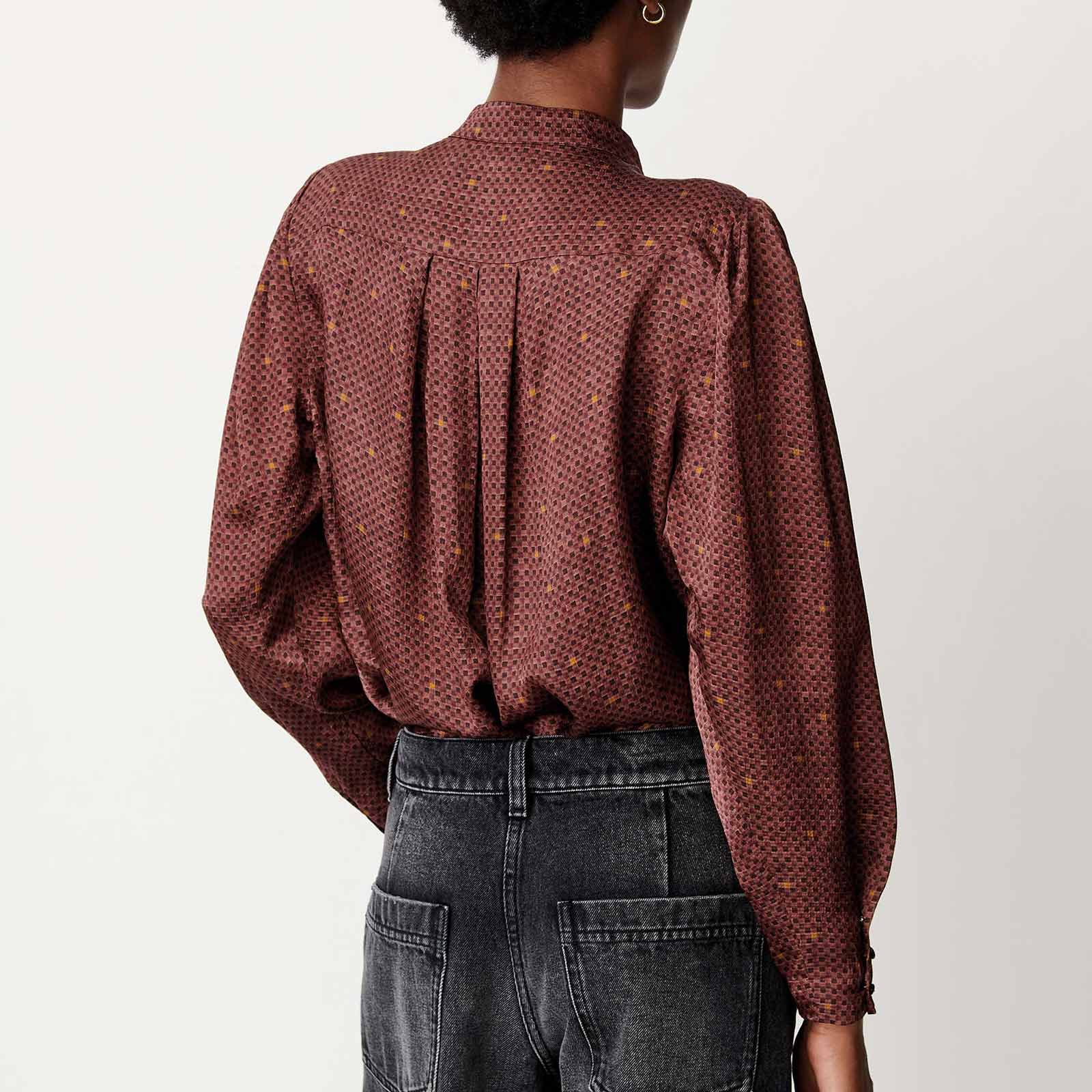 Esperanzo Blouse ambrune tiemood