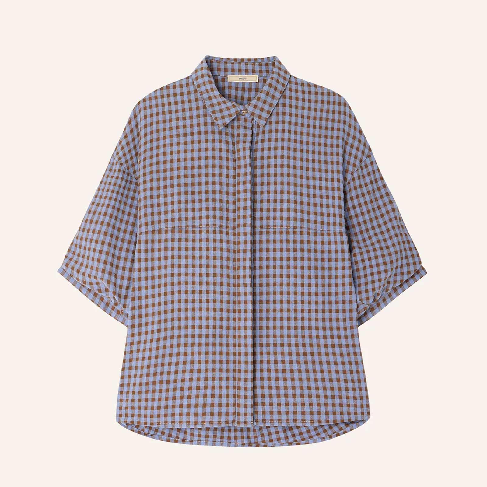 Florentina Blouse amberazul Sessùn