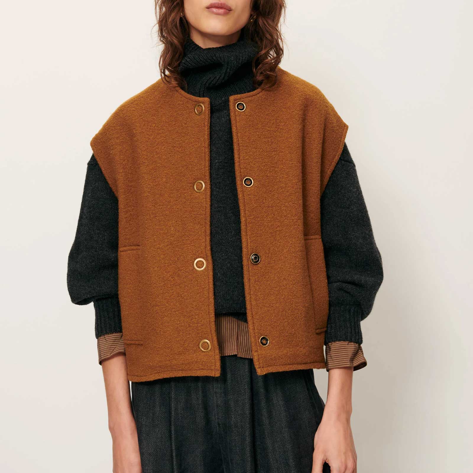 Hanzo Vest bronze Sessùn