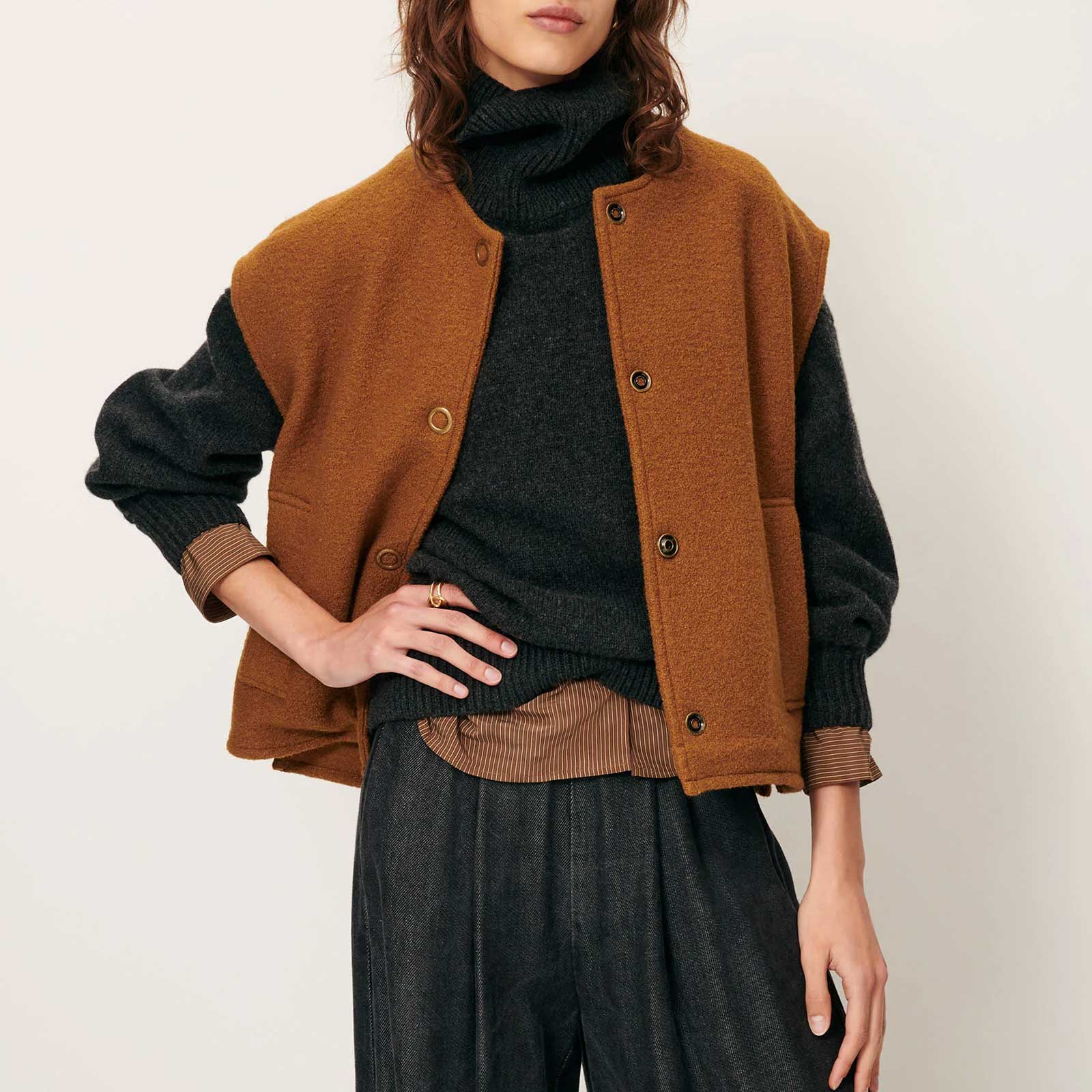 Hanzo Vest bronze Sessùn