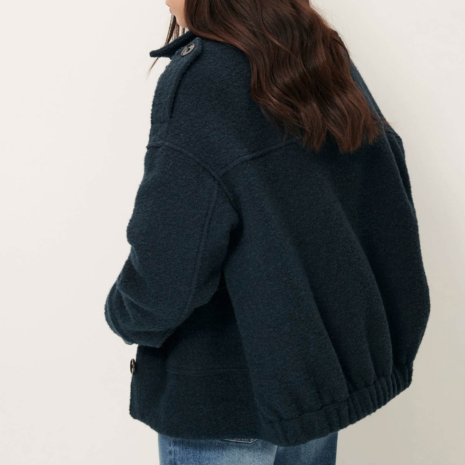 Harrison Short Coat night shadow Sessùn