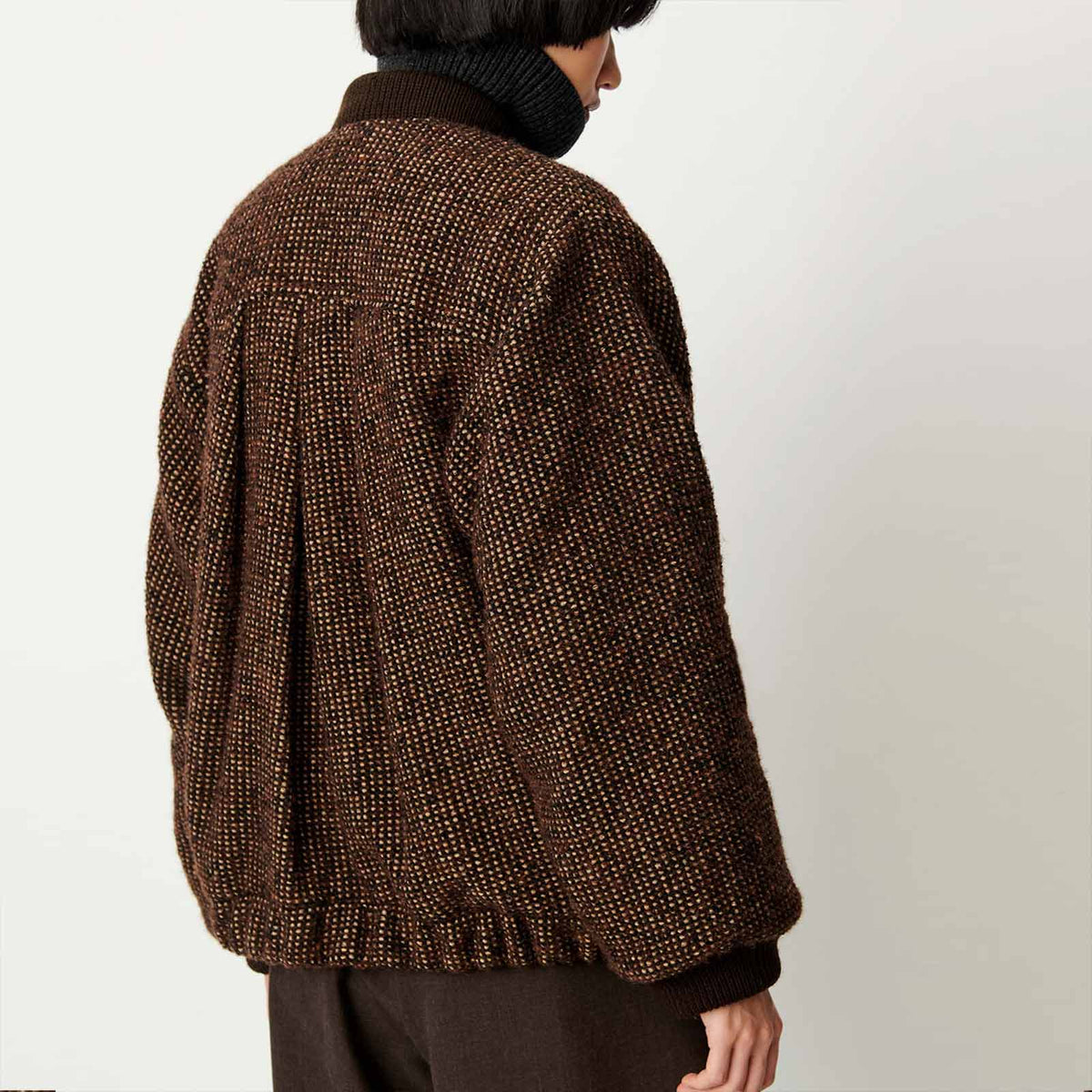 Heavelyn Short Coat tweedy