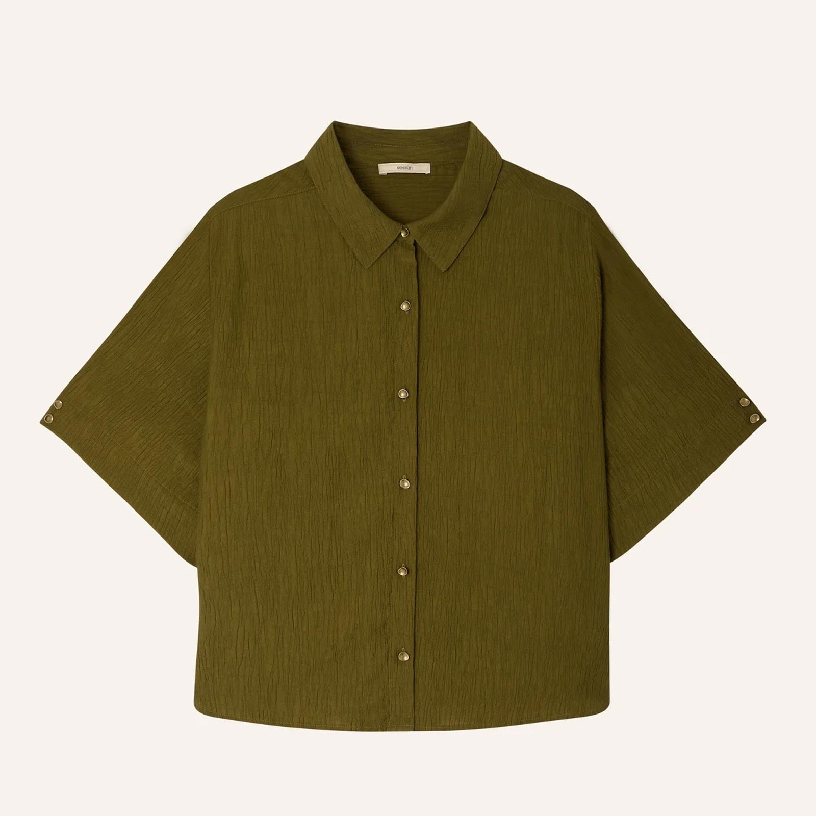 Kalya Shirt agave green Sessùn