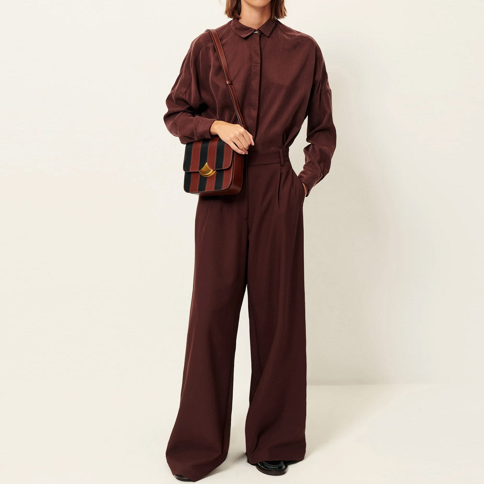 Lady D Blouse moka Sessùn