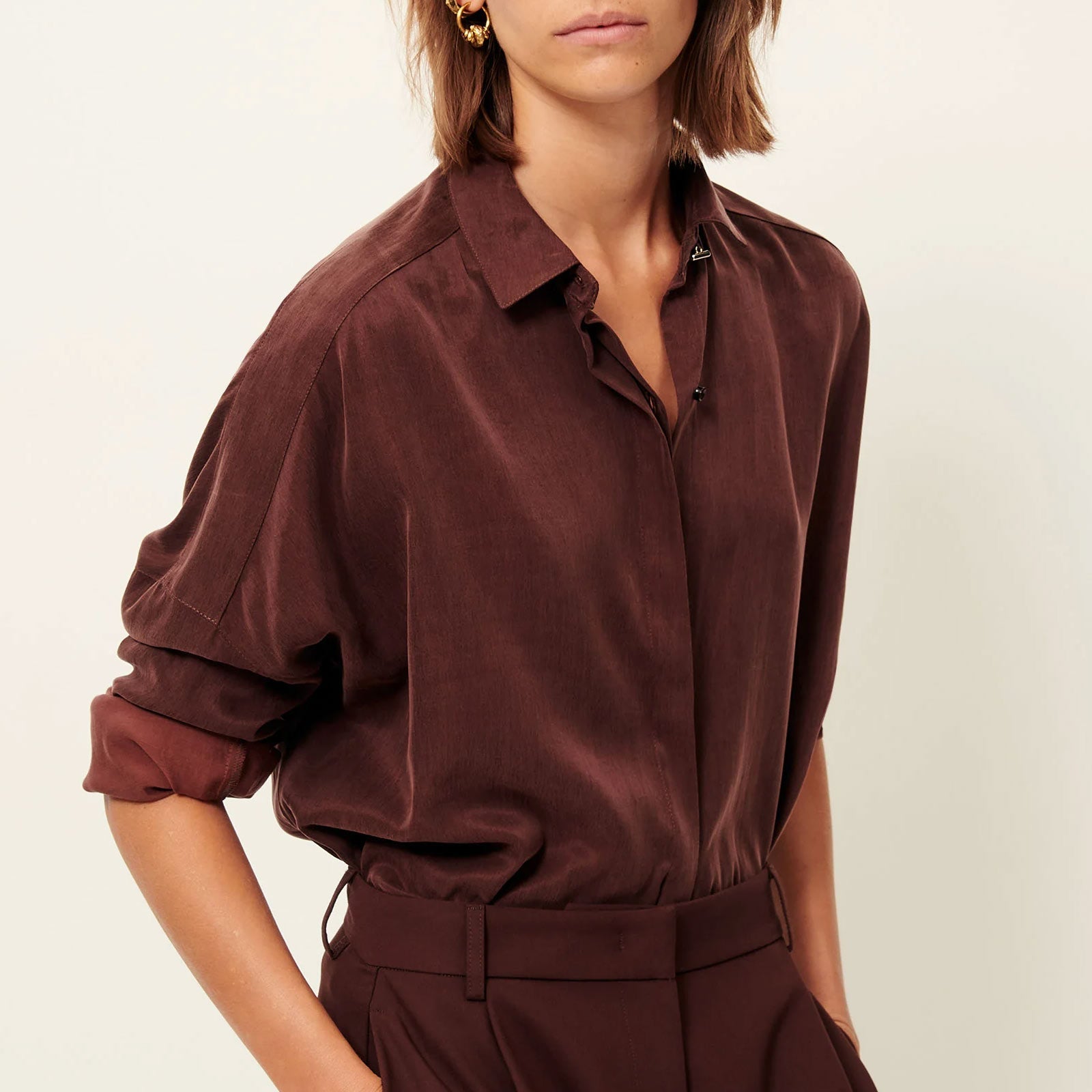 Lady D Blouse moka Sessùn