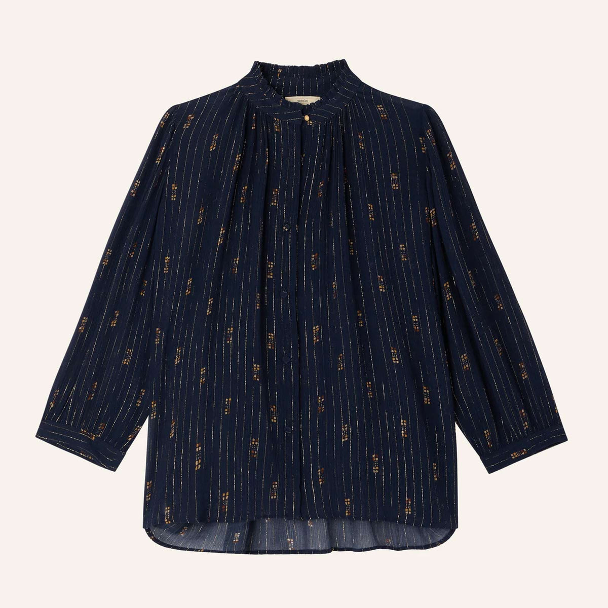 Lylee Blouse navy domiu