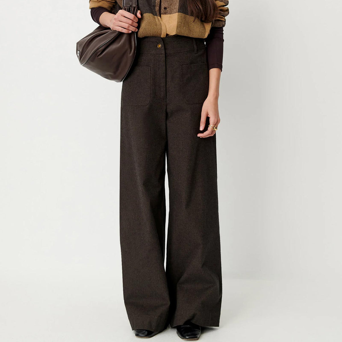 Manhafall Pants noccioblack