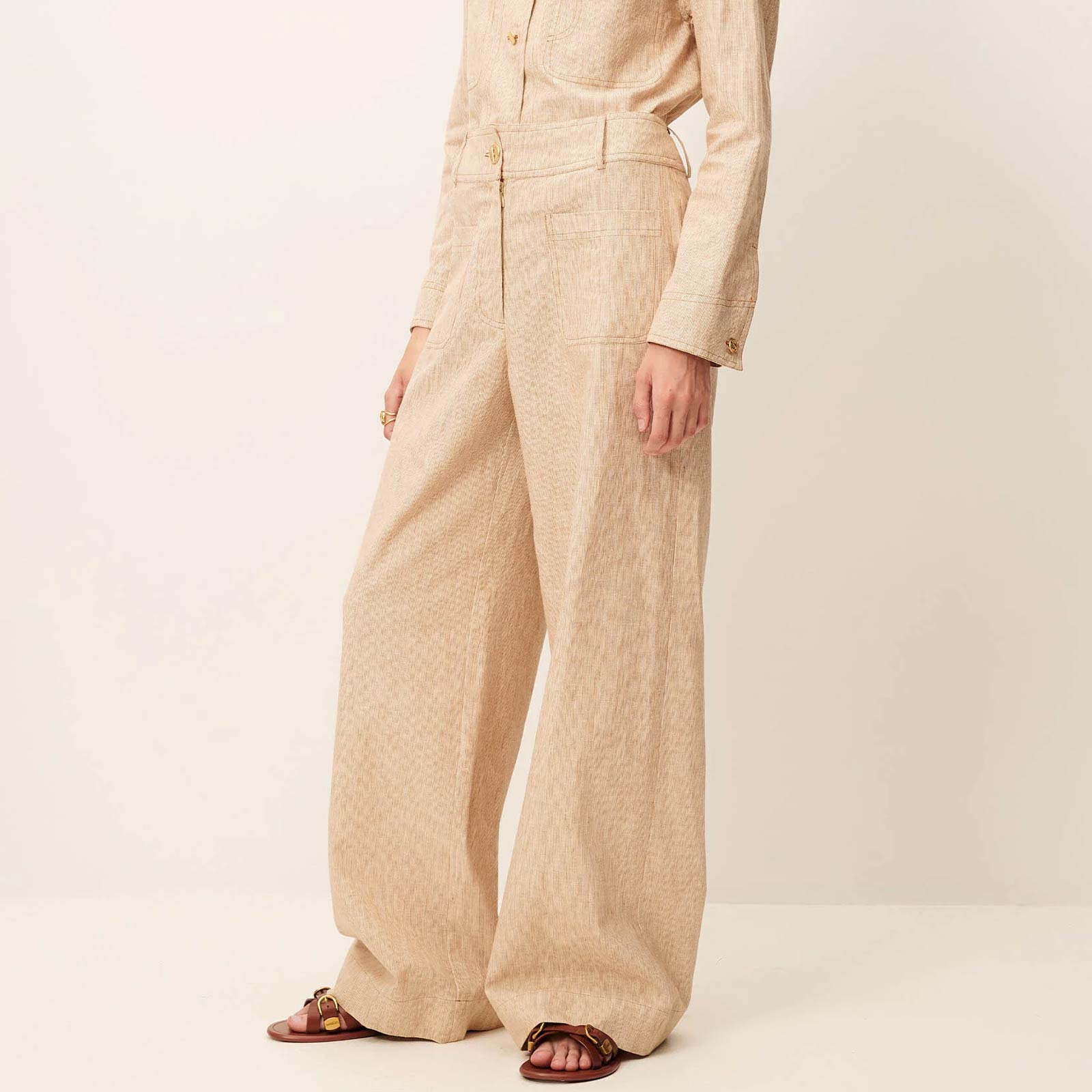 Manhatti Pants whiamber Sessùn