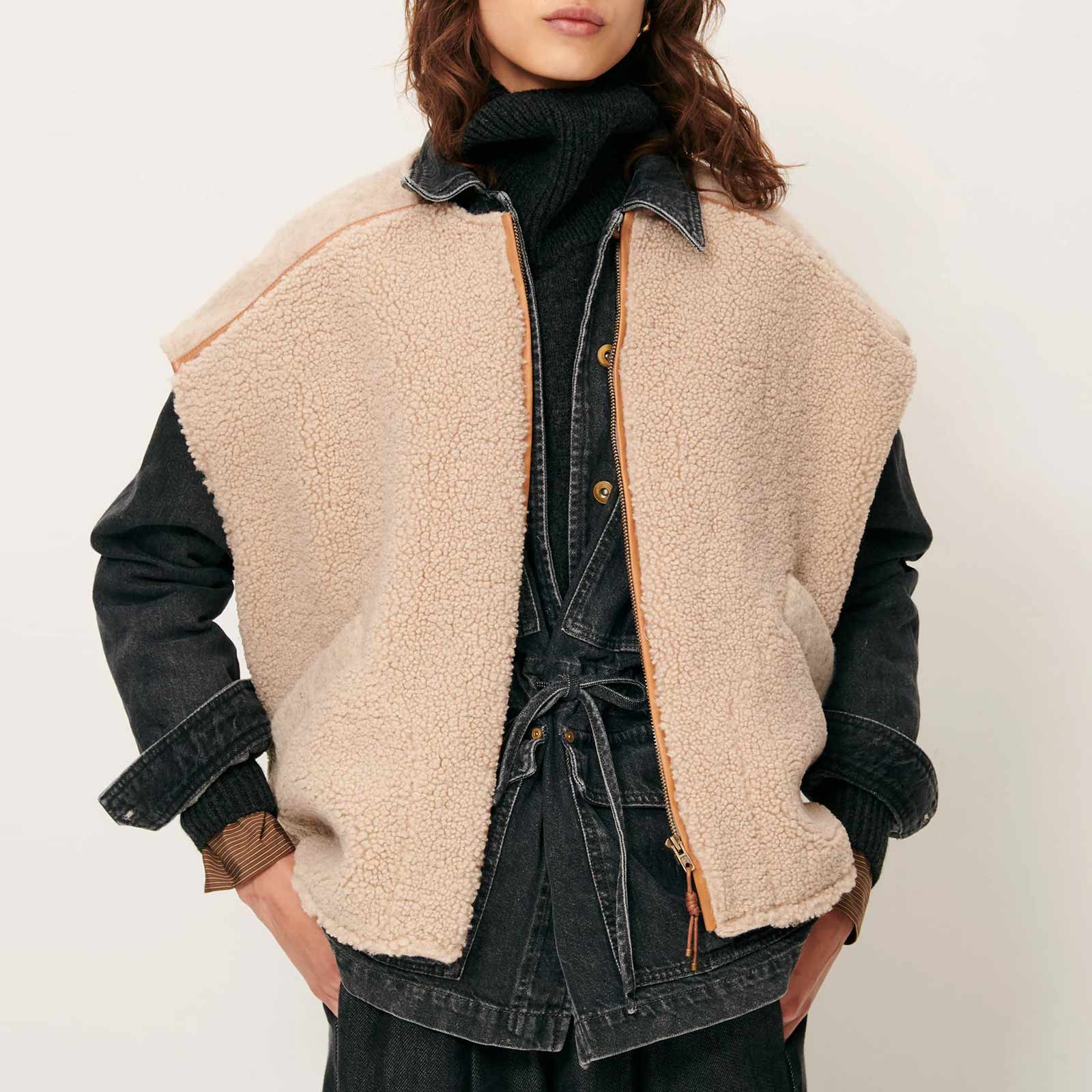 Mounty Vest fossil Sessùn