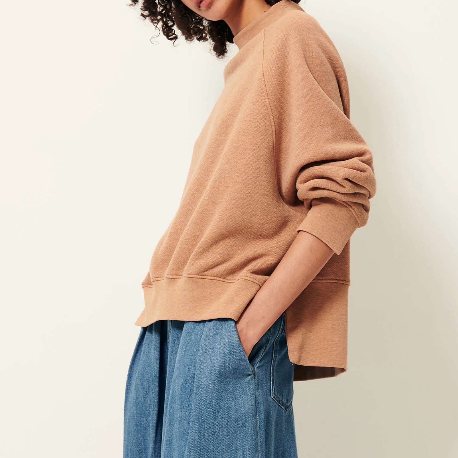 Oliveira Oversized Sweat stoneglaze Sessùn