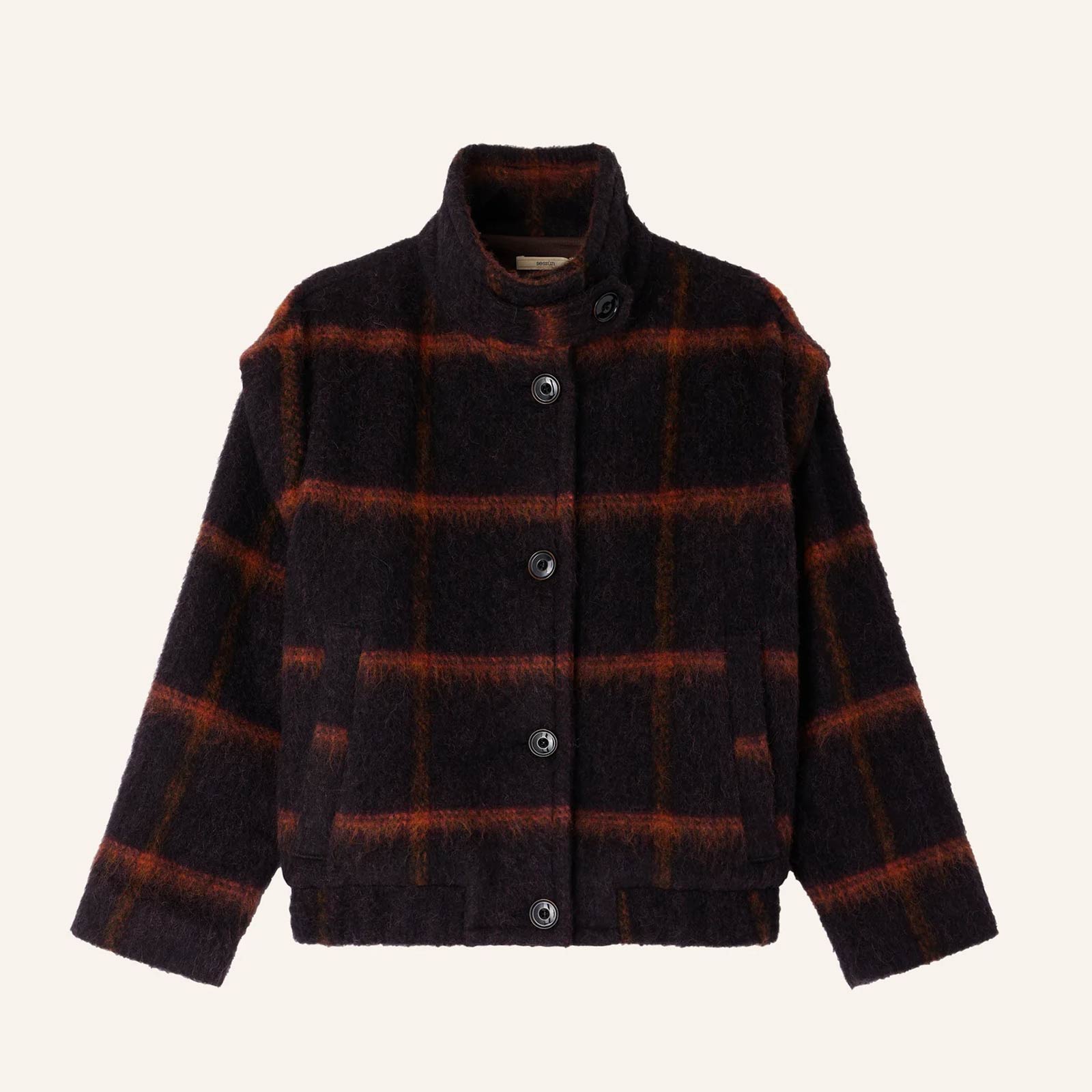 Paolino Jacket navyrust Sessùn