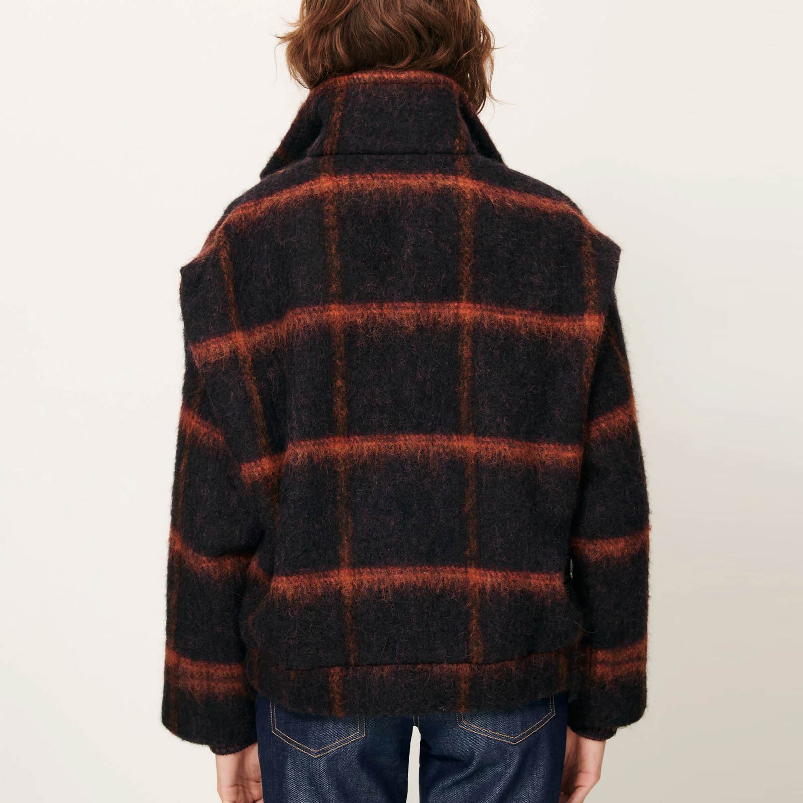 Paolino Jacket navyrust Sessùn