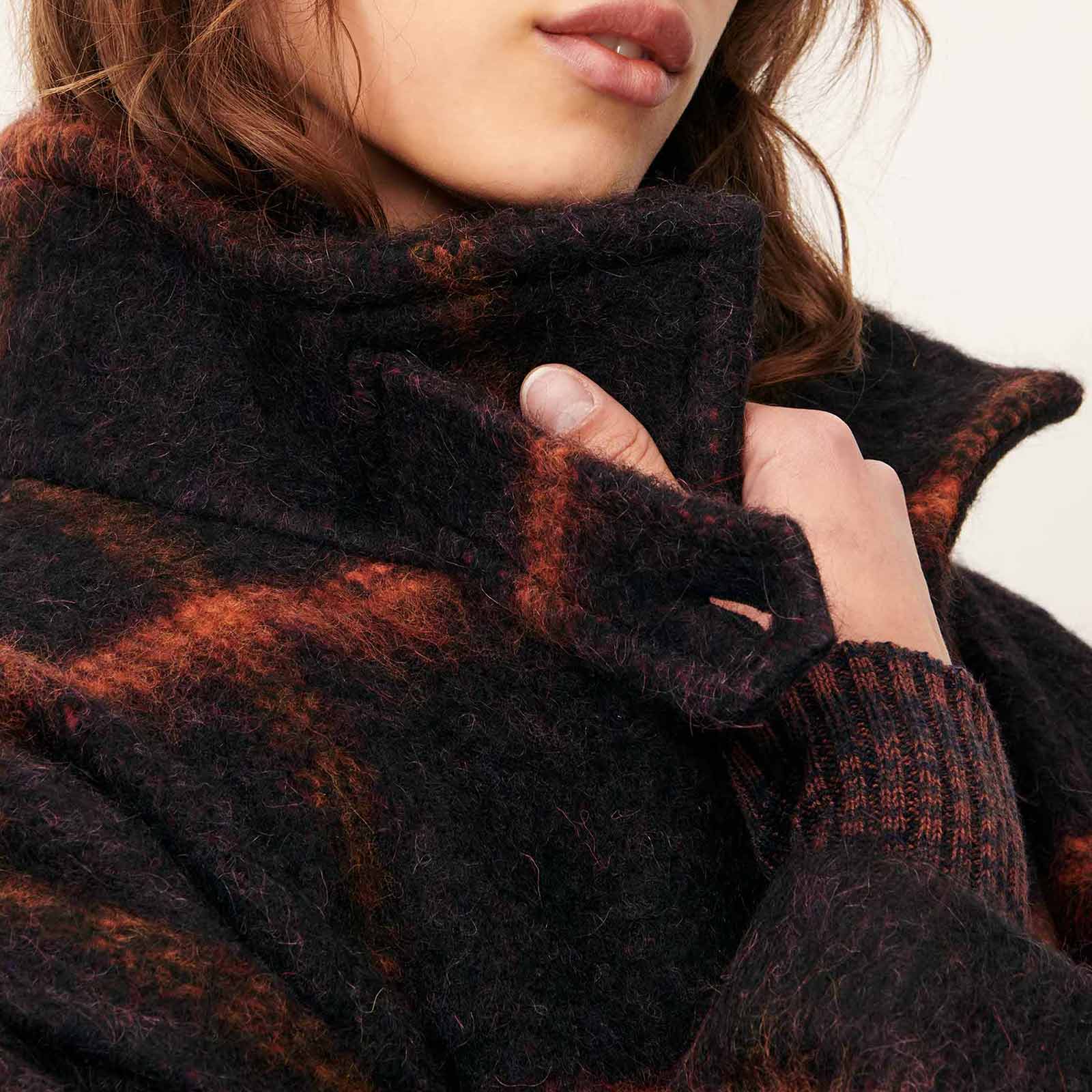 Paolino Jacket navyrust Sessùn