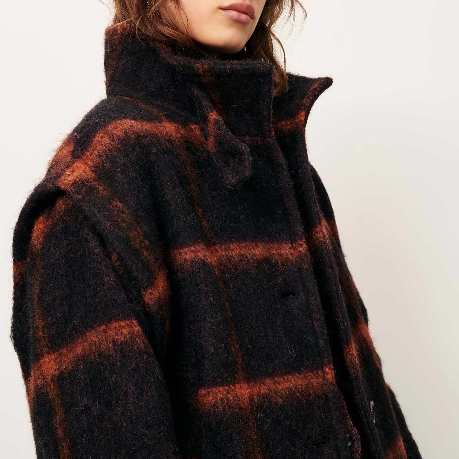 Paolino Jacket navyrust Sessùn