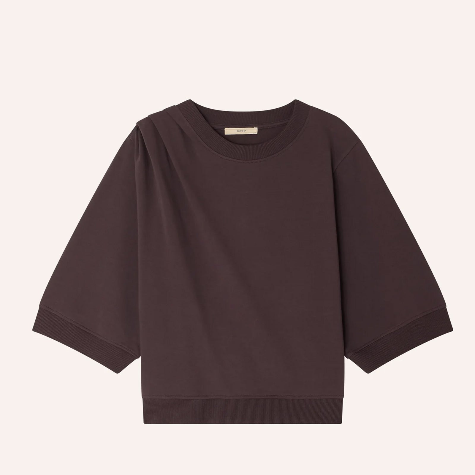 Pova Heavy Tee Shirt espresso Sessùn