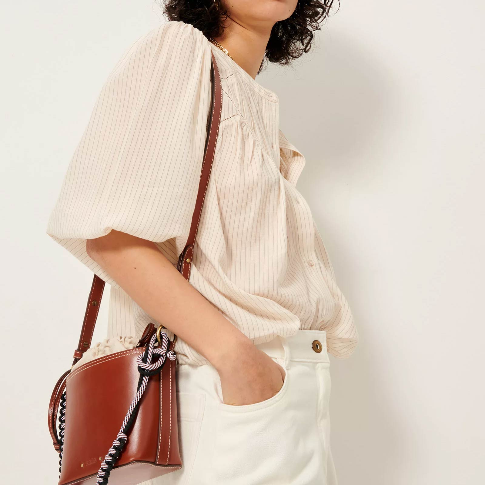 Savi Blouse sandblack Sessùn