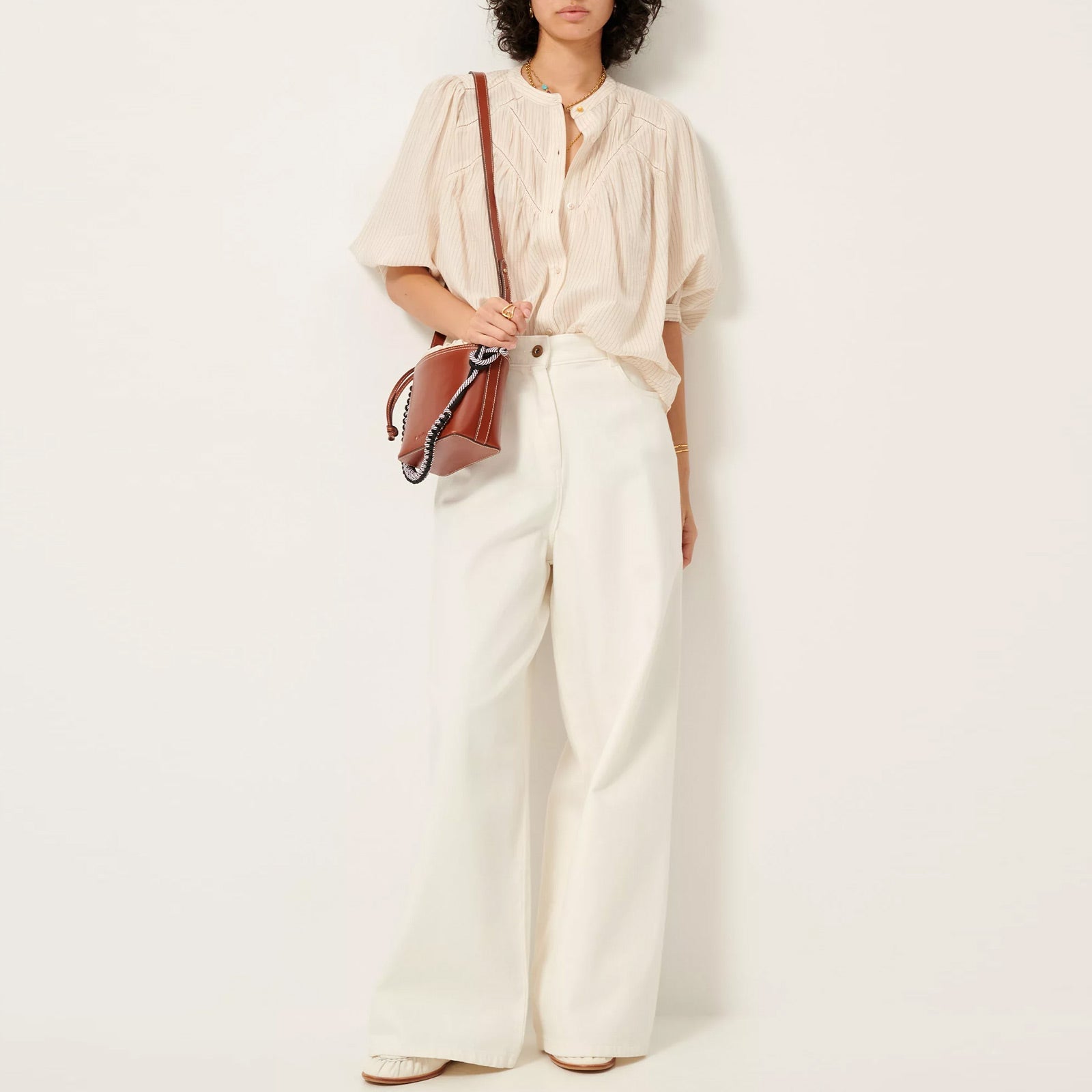 Savi Blouse sandblack Sessùn