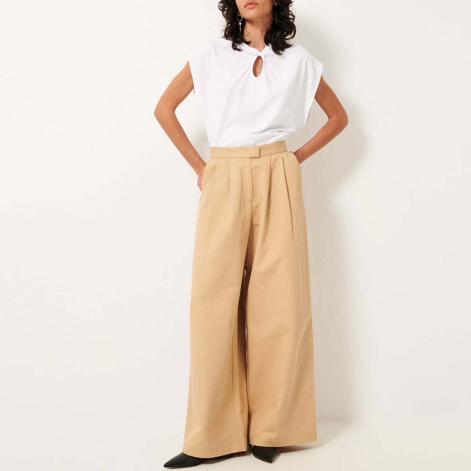 Twist & Shout Top optical white