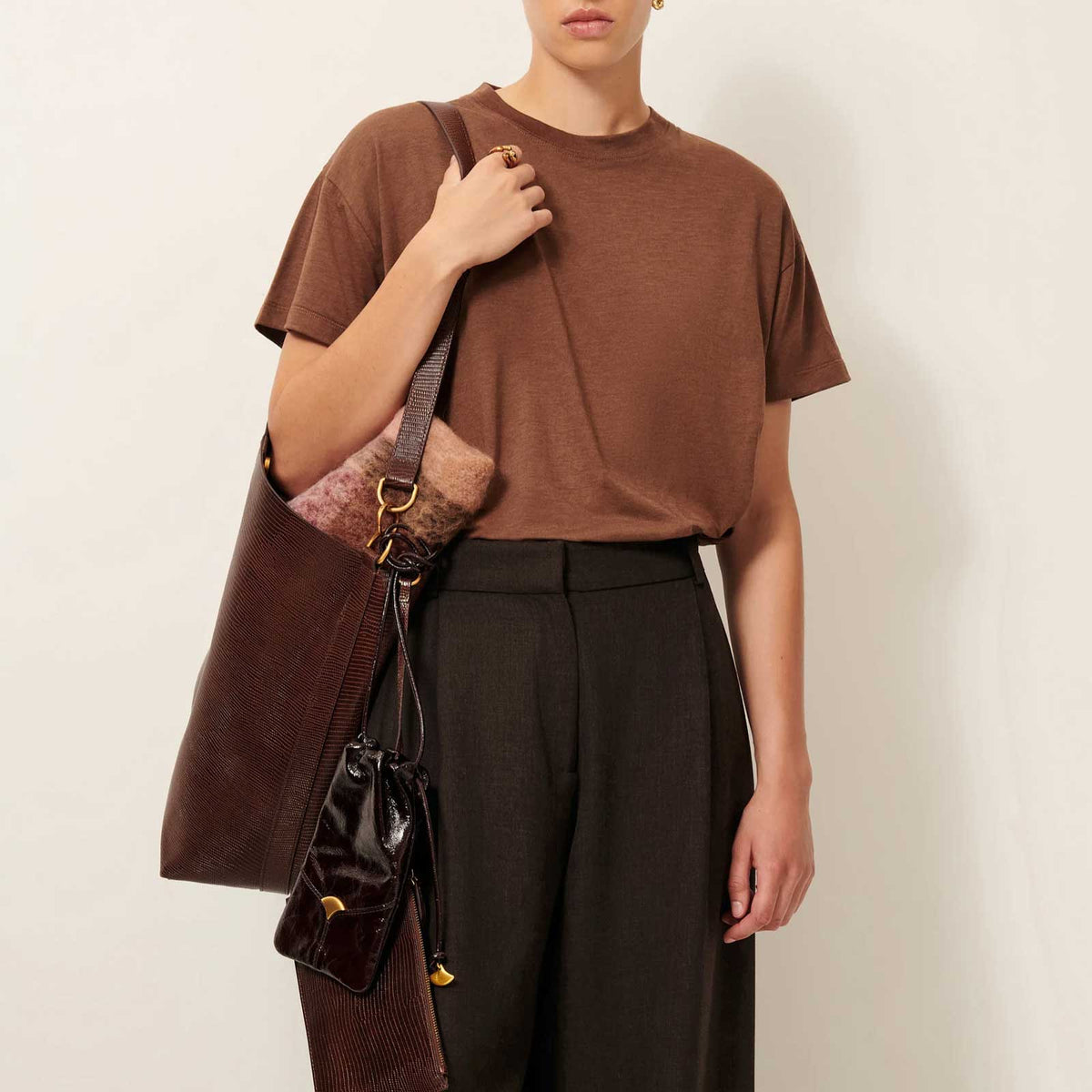 Vita Mia Bag browny lézard