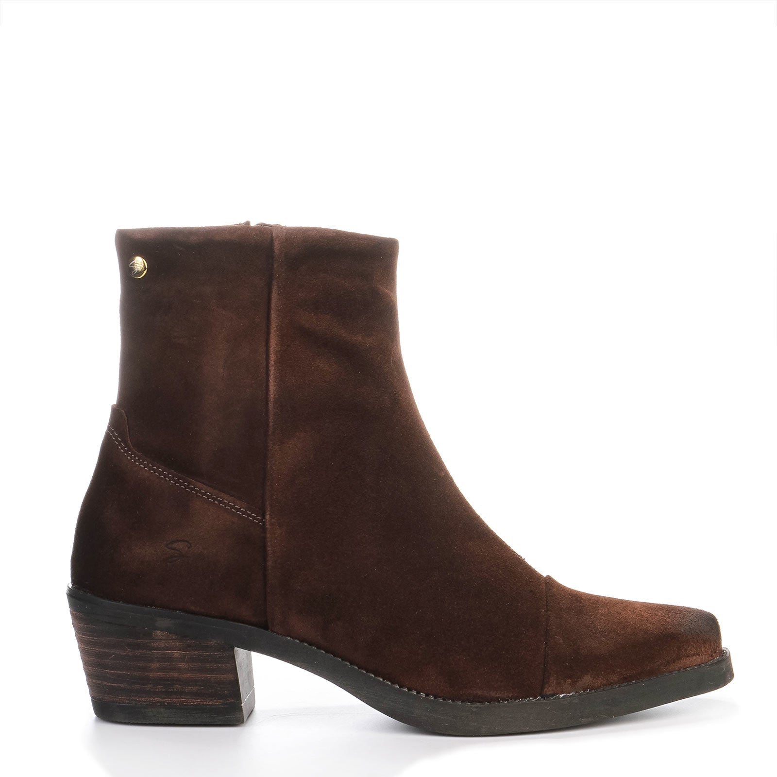 Carmina Suede Boots dark brown Shoedesign Copenhagen