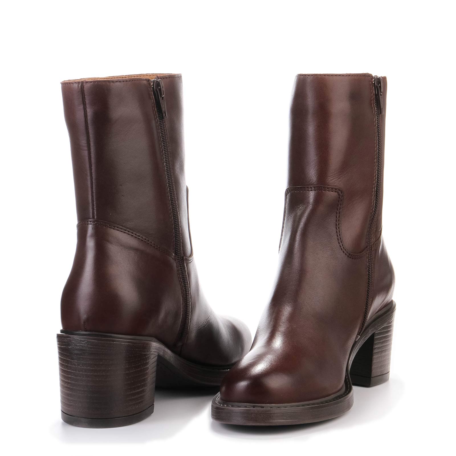 Marley Boots ebony leather Shoedesign Copenhagen