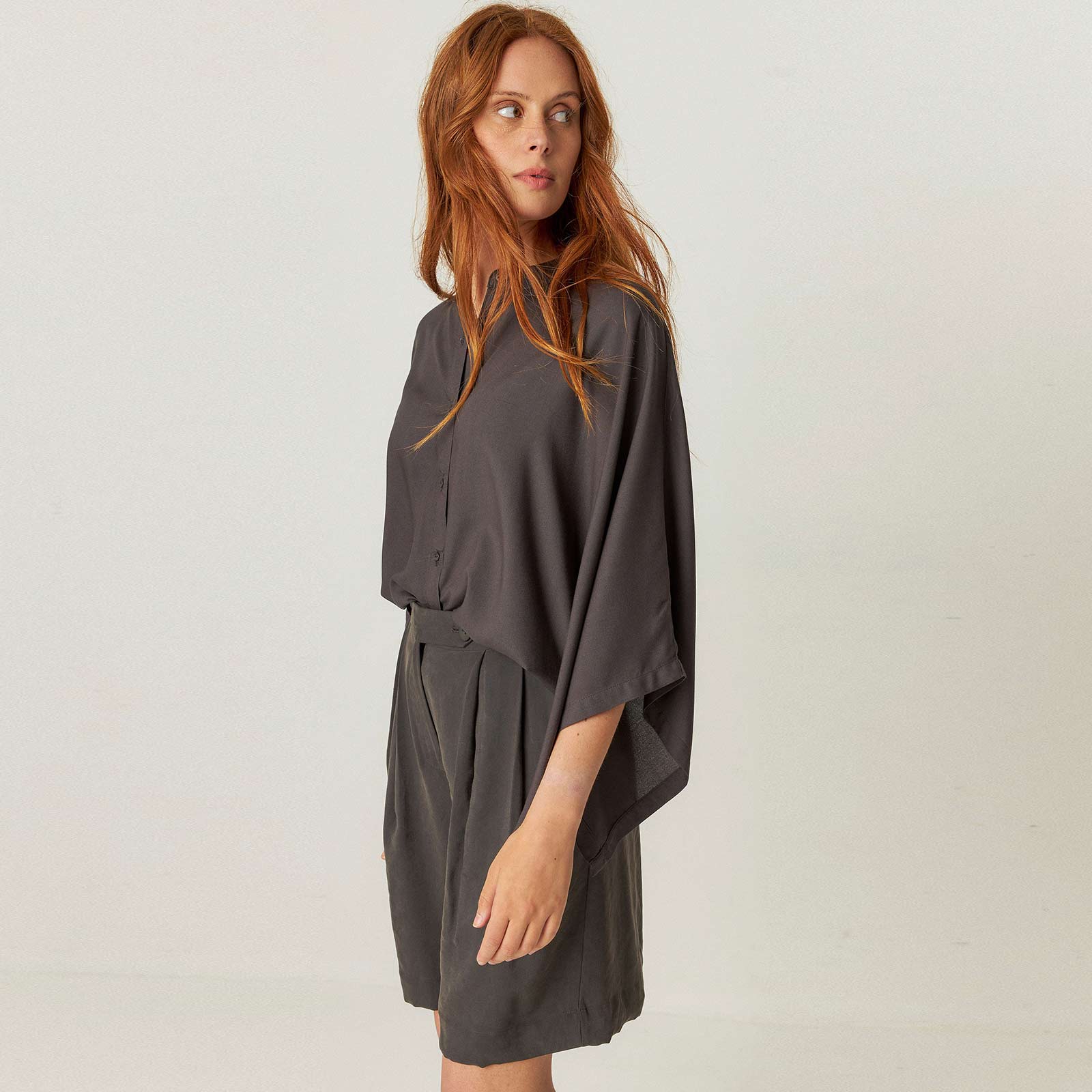 Doltza Shirt dark khaki