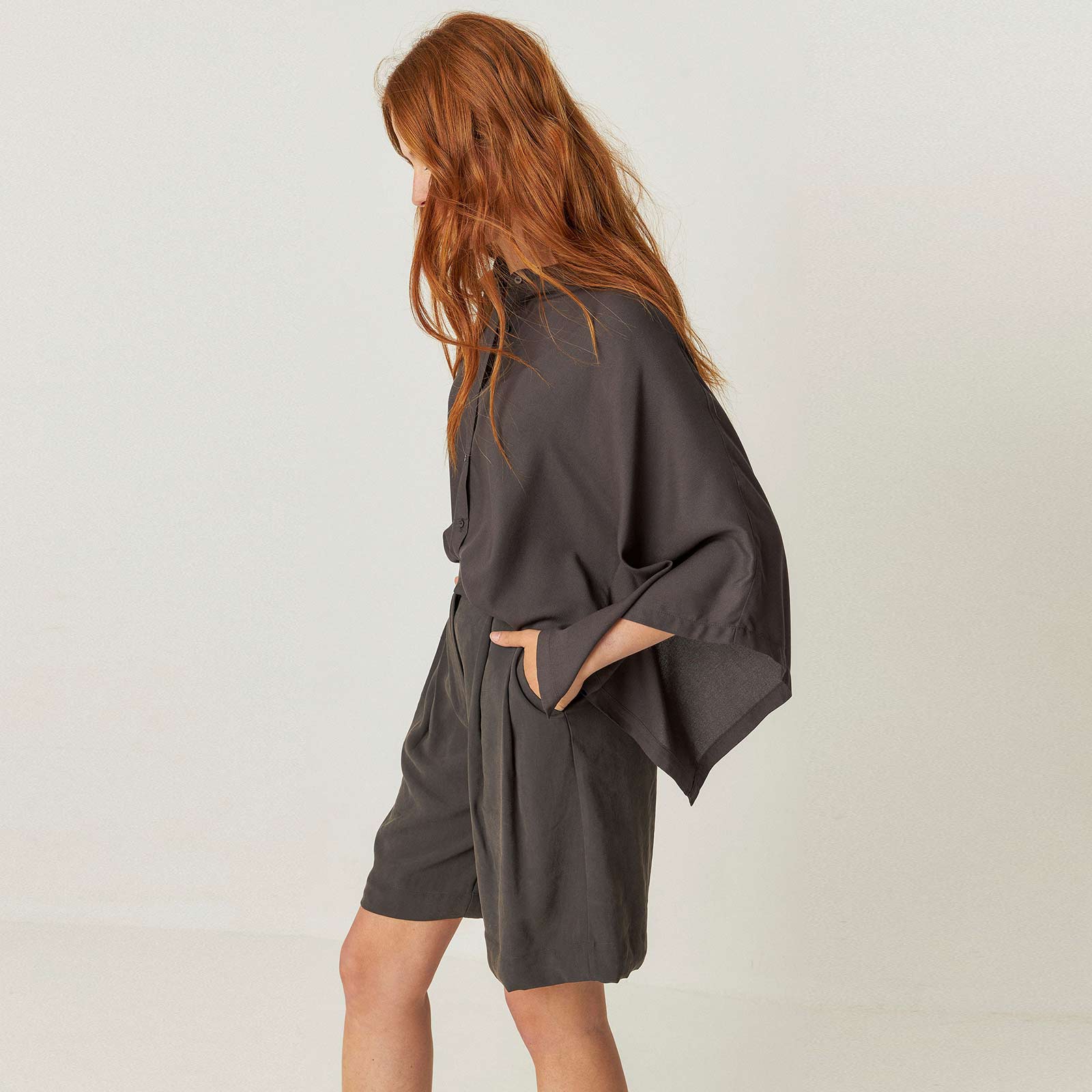 Doltza Shirt dark khaki