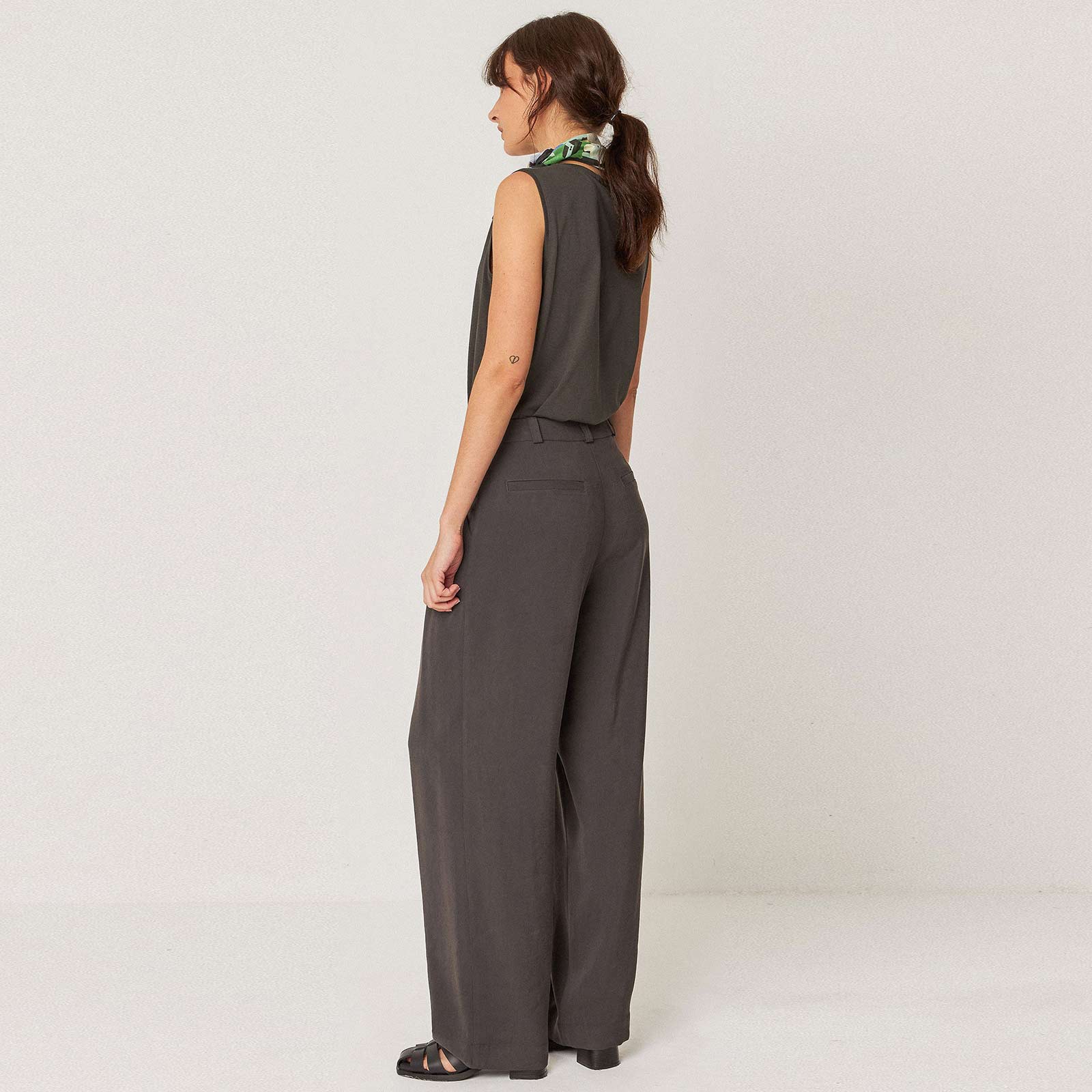 Haide Pants dark khaki