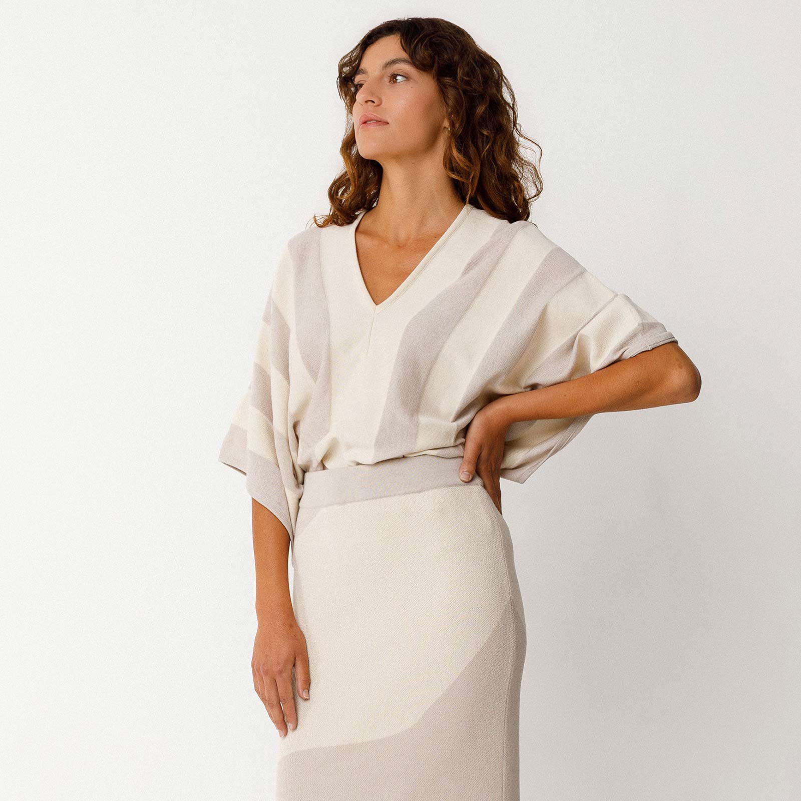 Hera Sweater ivory SKFK