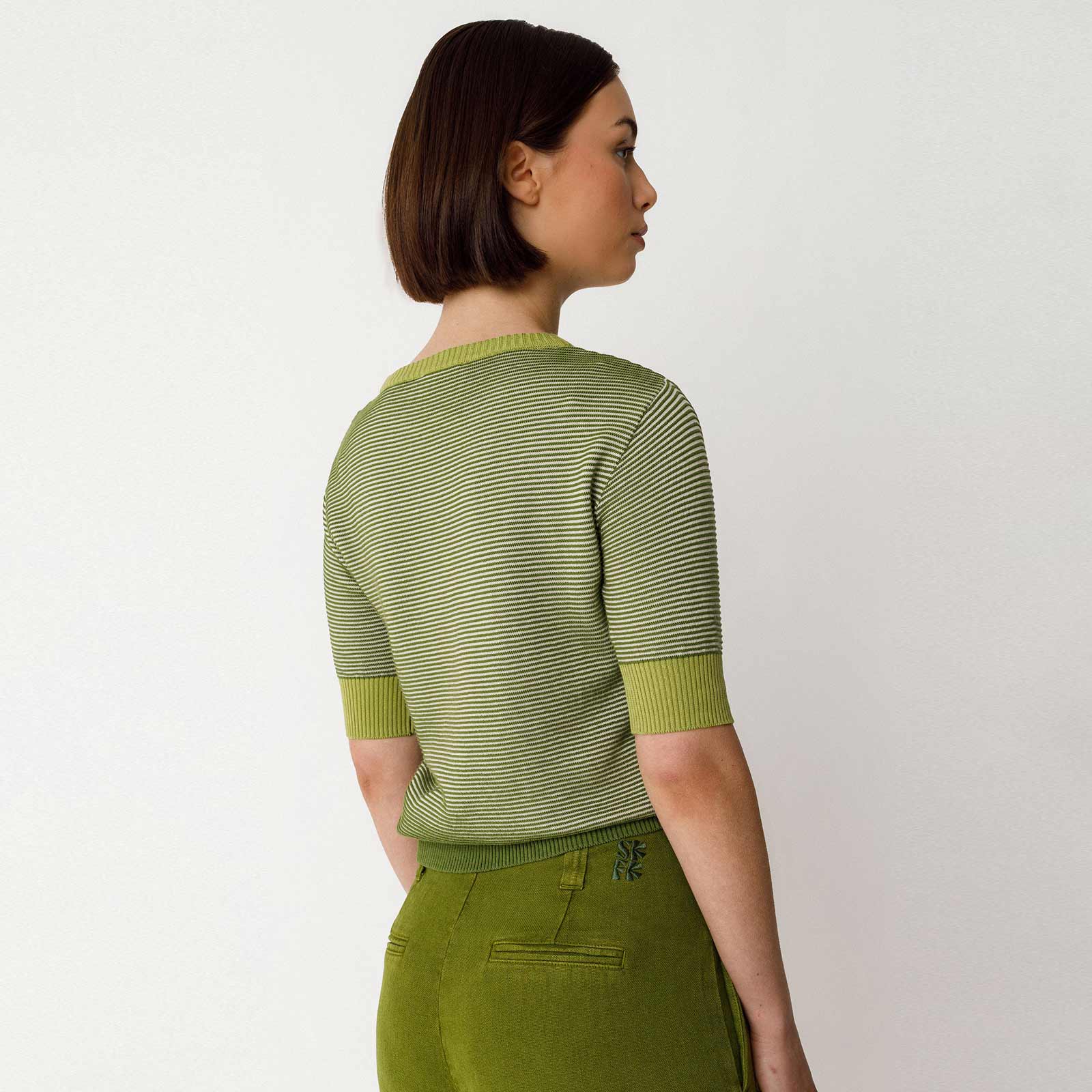 Muike Sweater dark green SKFK