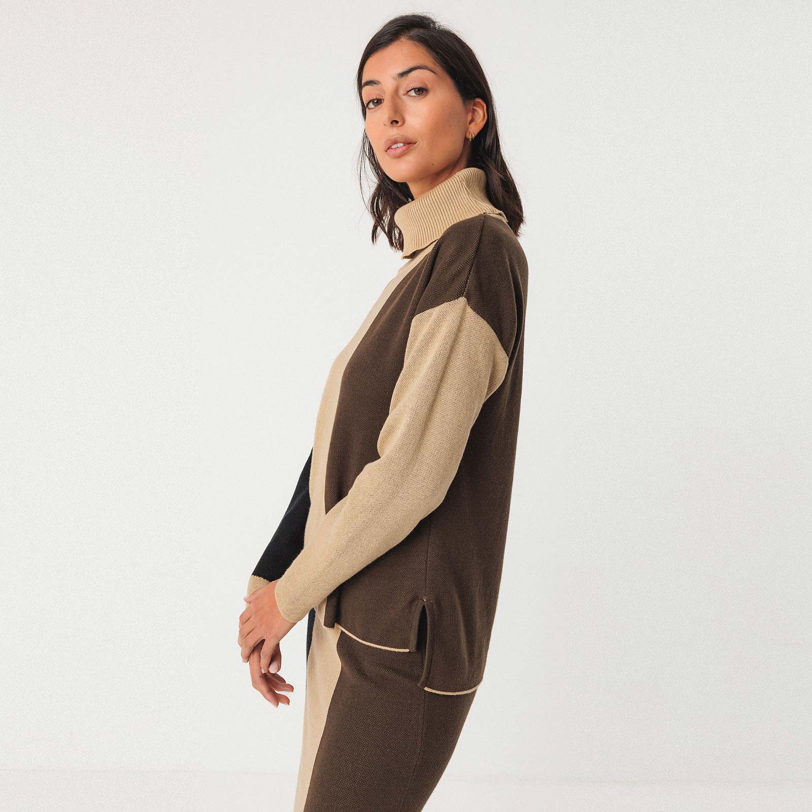 Rita Sweater beige WSW00746-61 SKFK