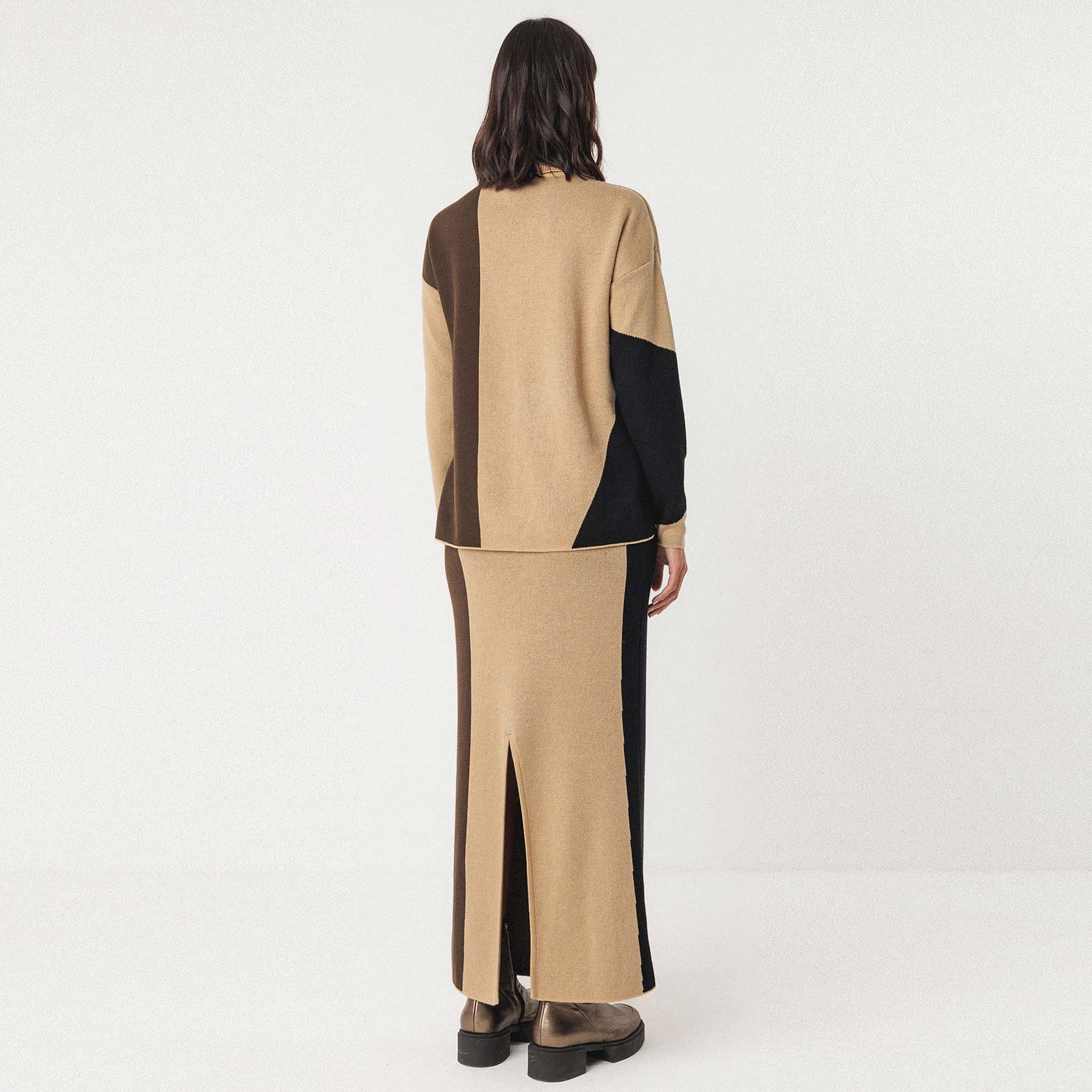 Rita Sweater beige WSW00746-61 SKFK