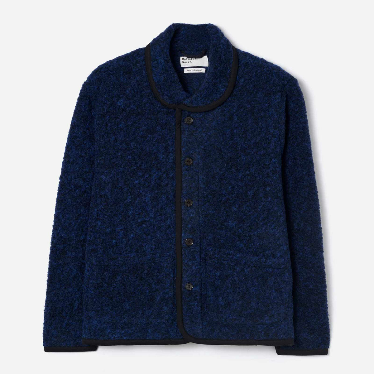 Bouclet Fleece Lancaster Jacket blue