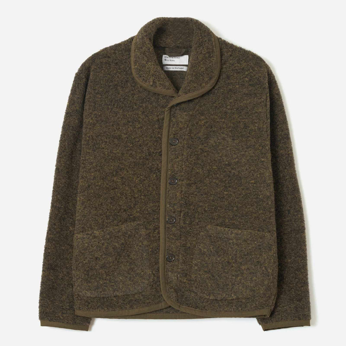 Bouclet Fleece Lancaster Jacket brown