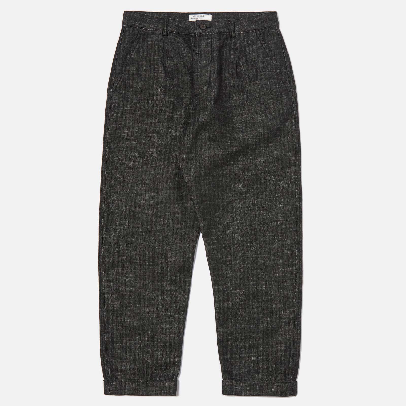 Super Cotton Denim Chino black Universal Works