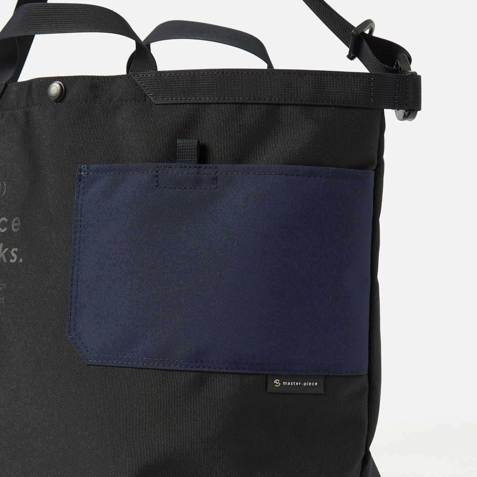 master-piece x Universal Works Large Tote Bag black