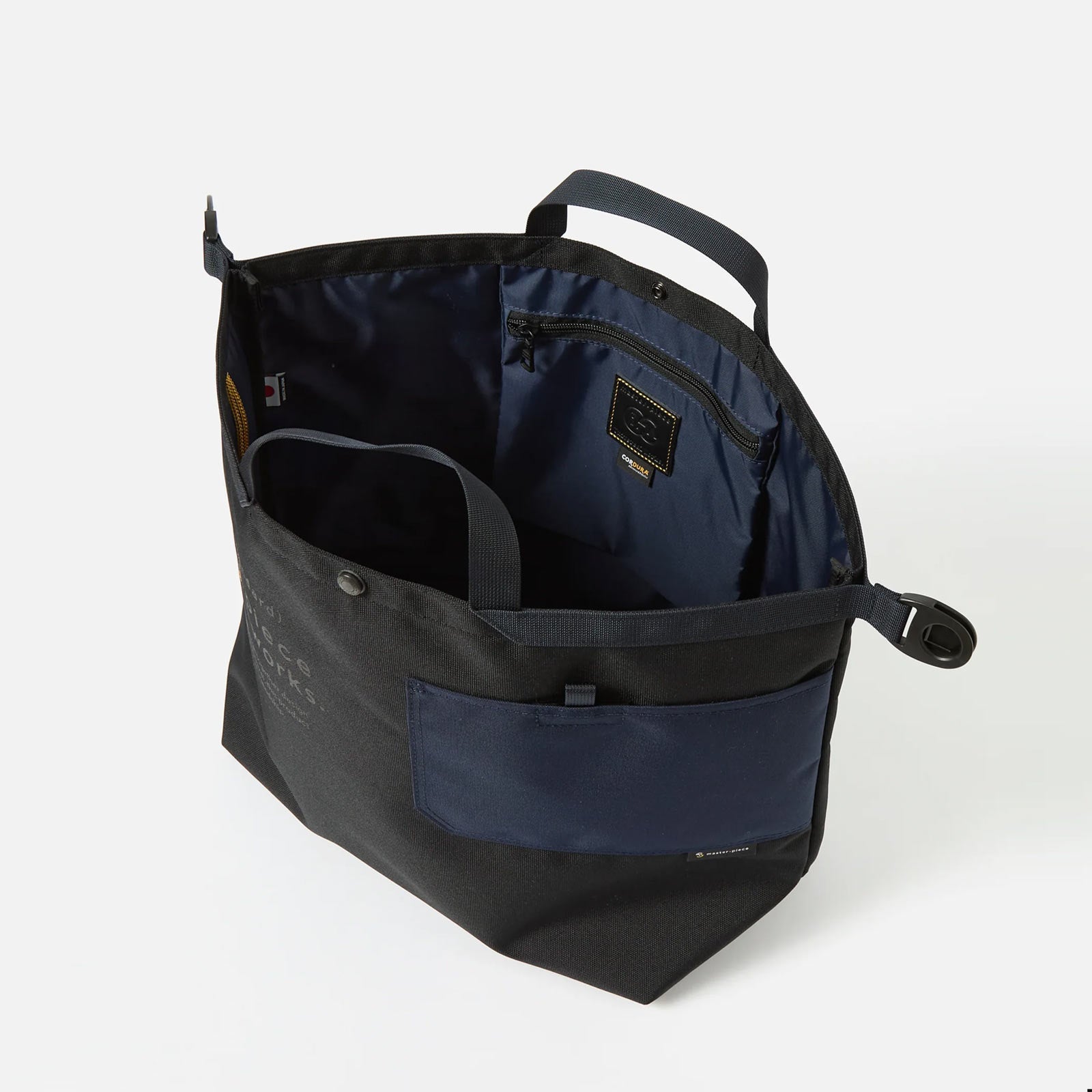 master-piece x Universal Works Large Tote Bag black