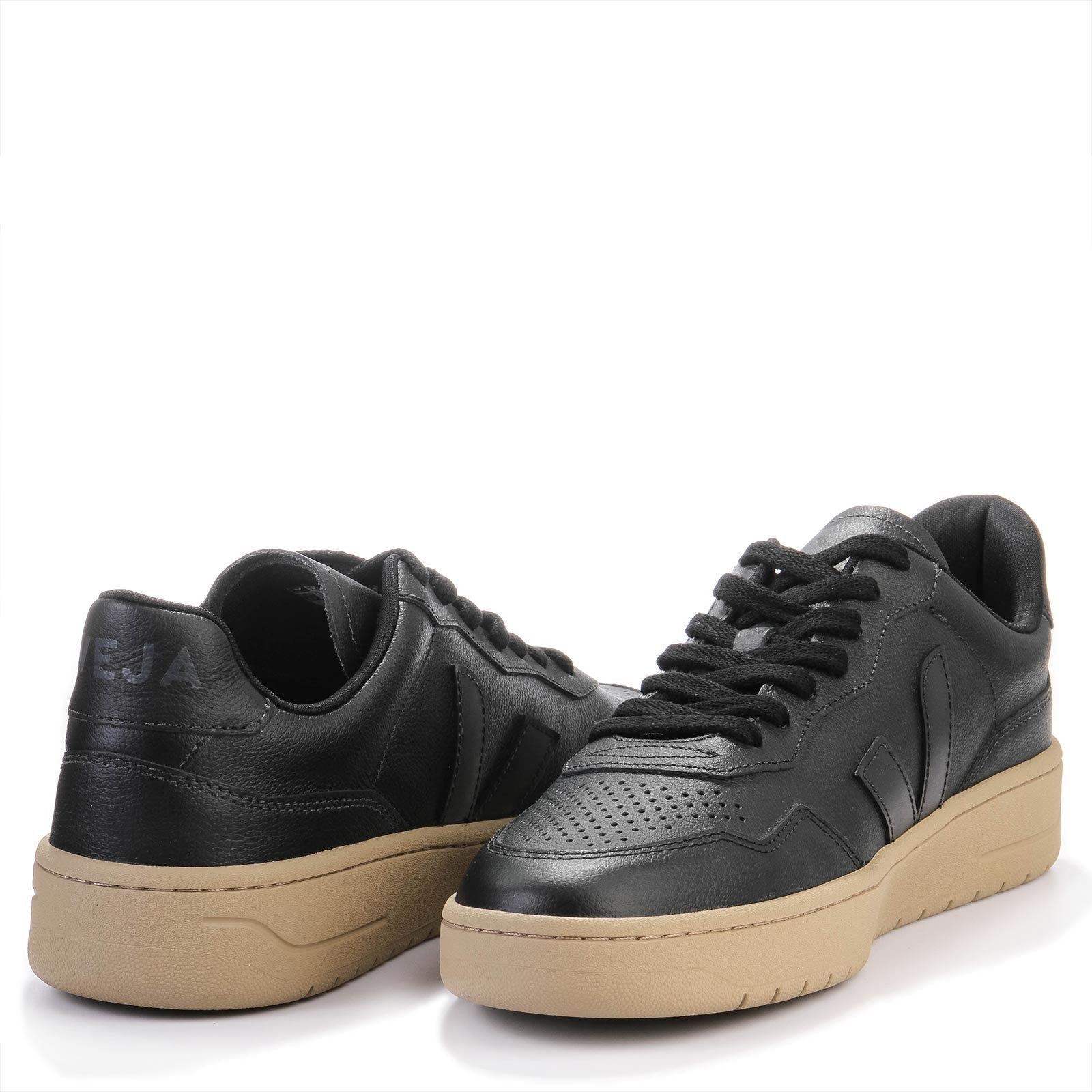 V-90 O.T Leather black/black/dune Veja