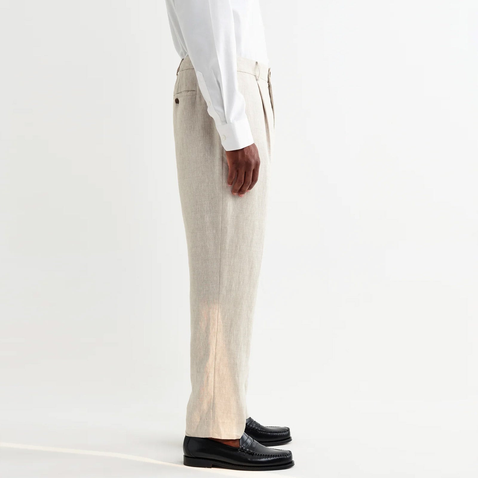 Aubyn Linen Trousers natural Wax London
