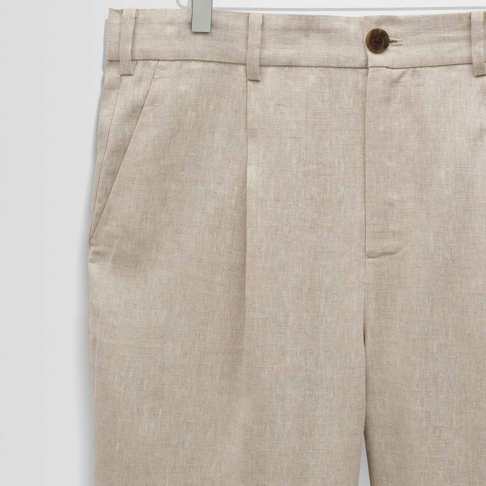 Aubyn Linen Trousers natural Wax London