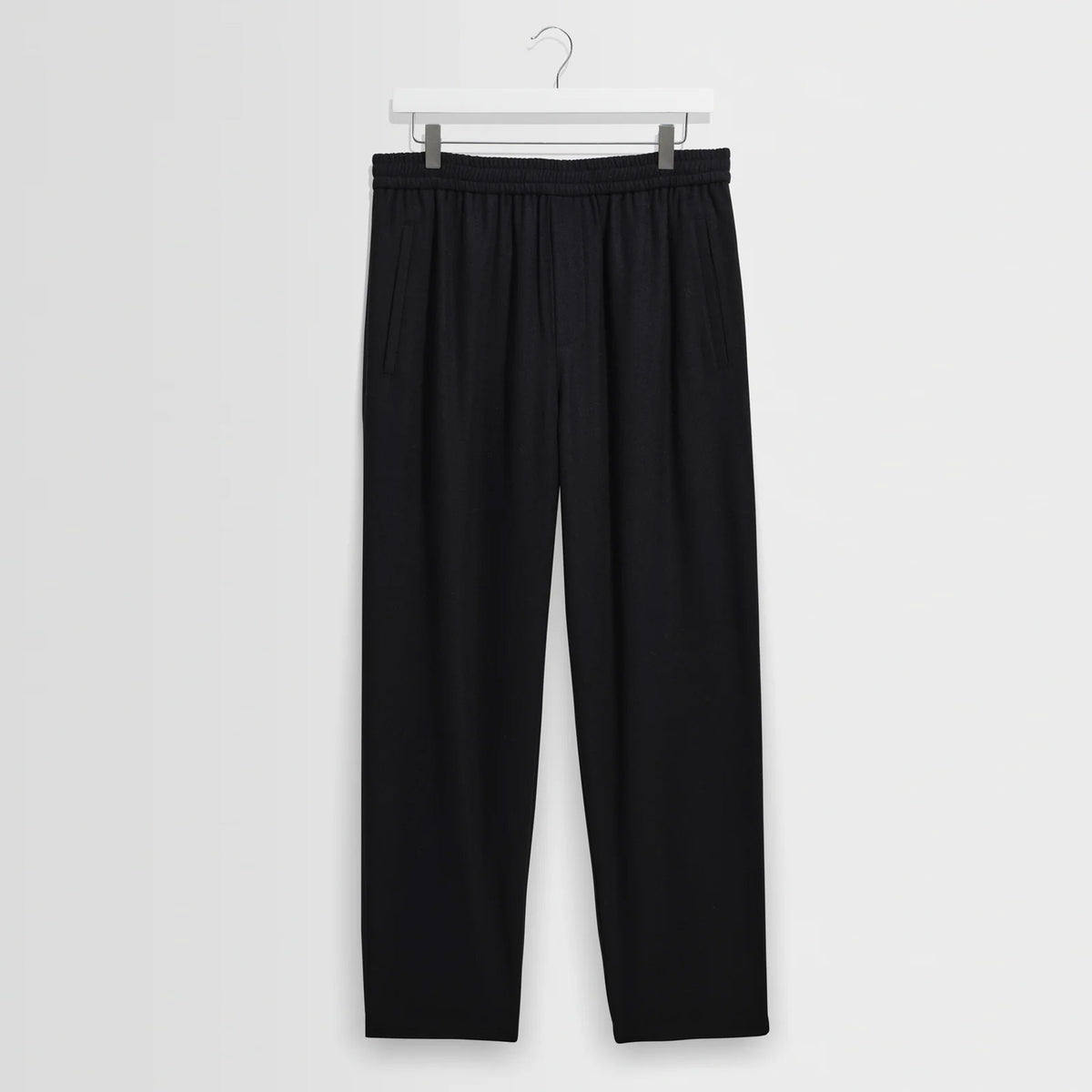 Tyne Wool Blend Trousers navy
