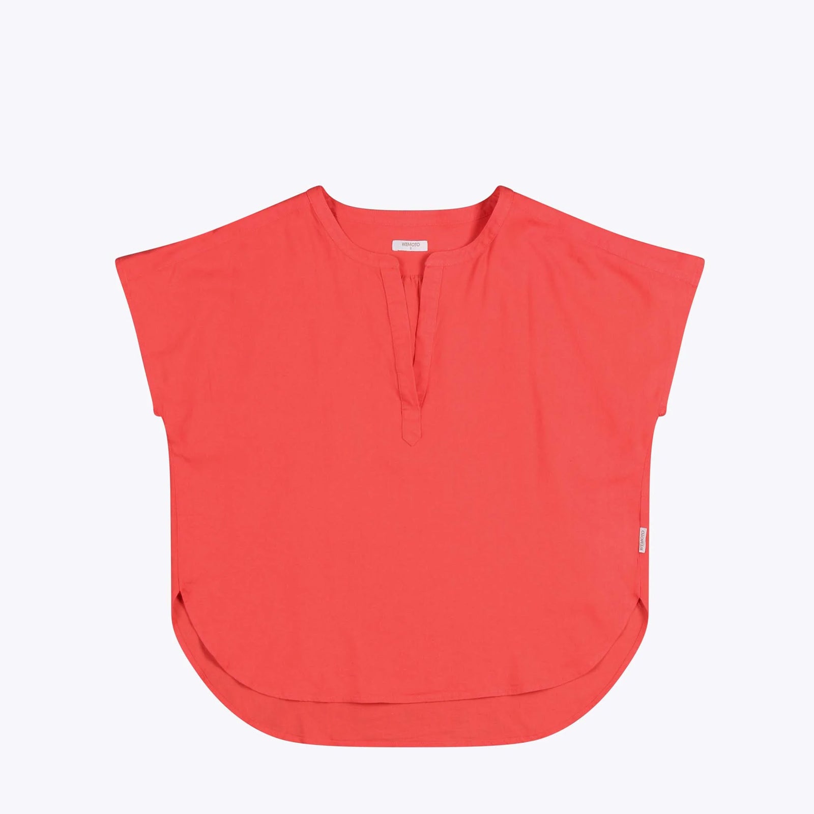 WeBea Linen Shirt coral