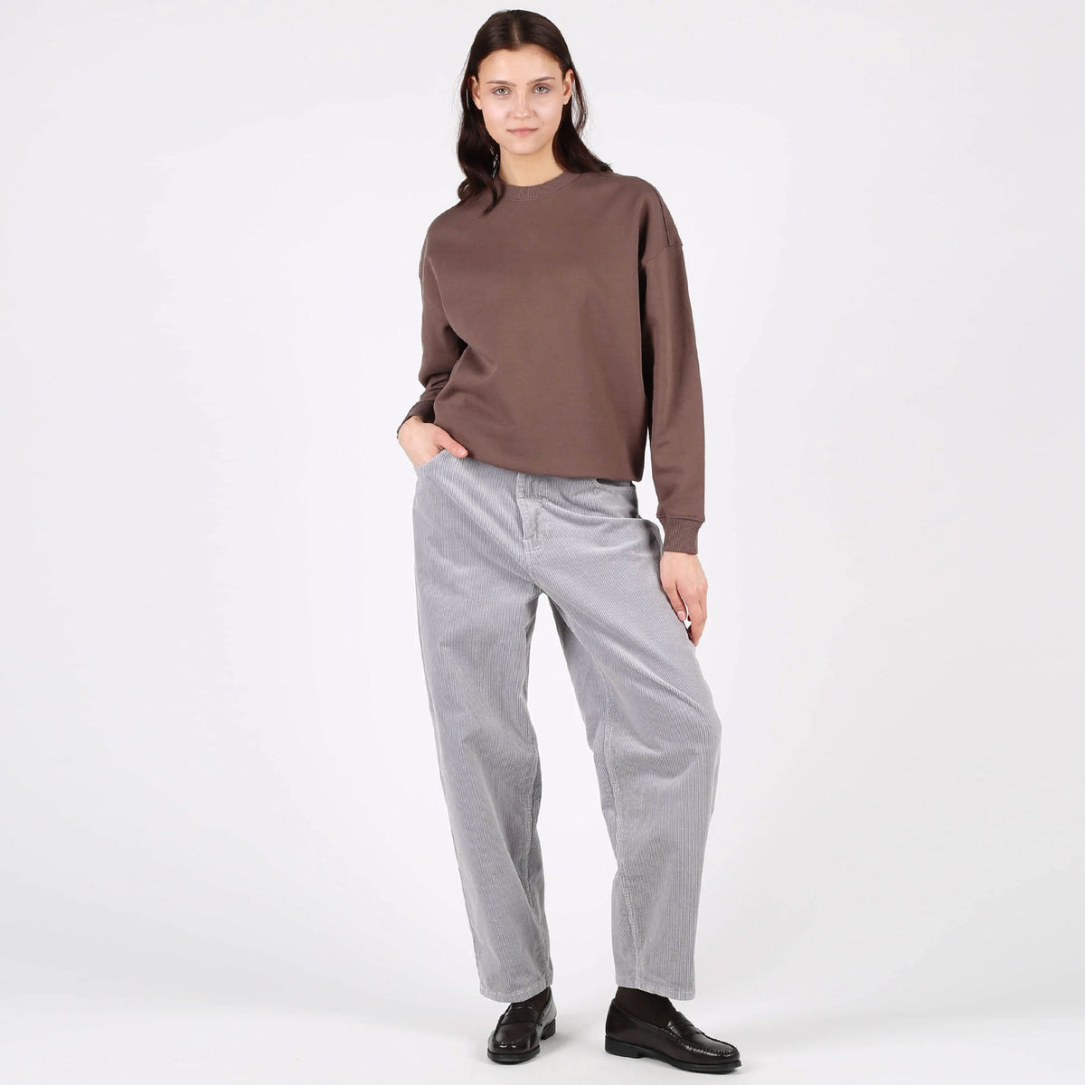 WeBecky Cord Pants stone