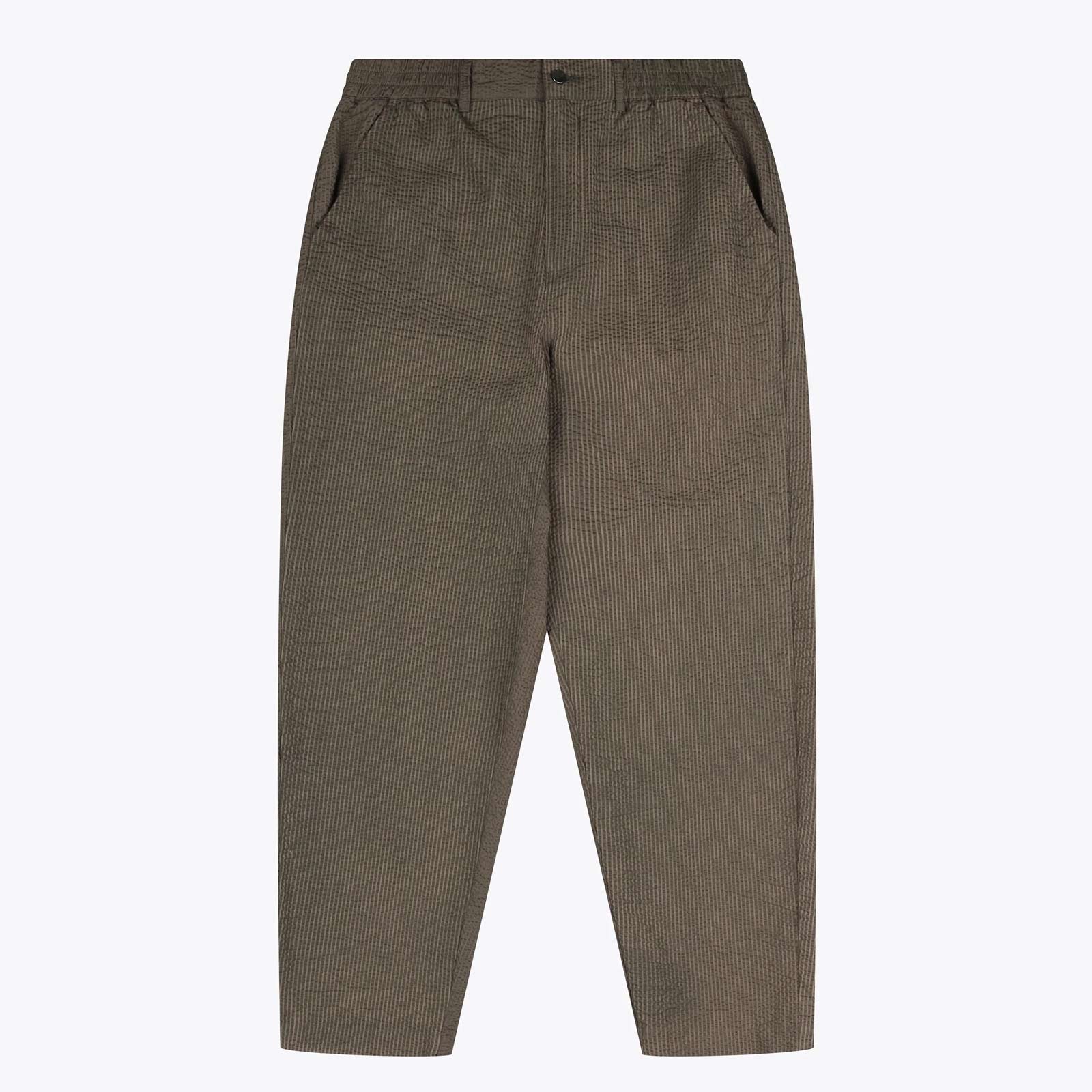 WeGrover Seersucker Pants olive Wemoto