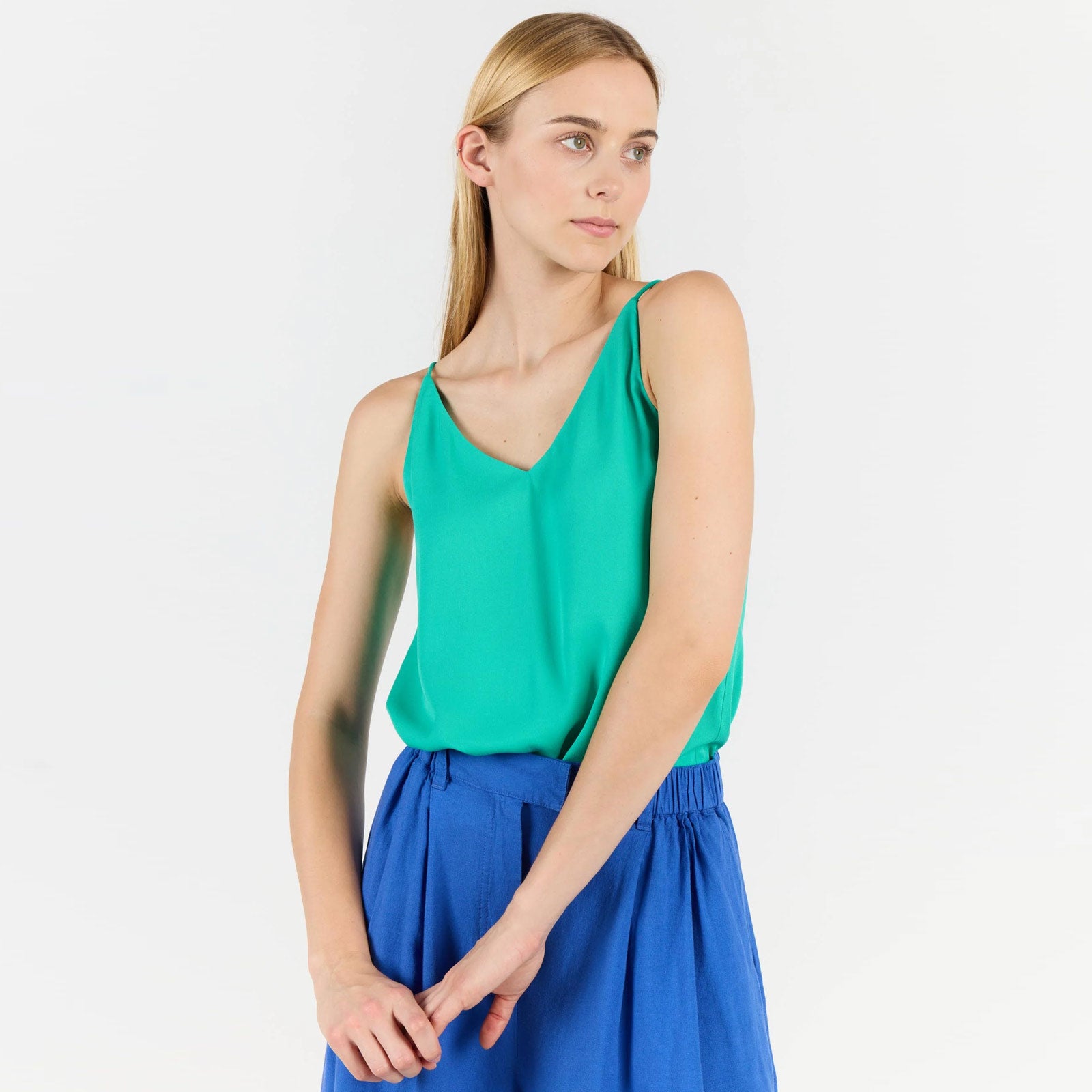 WeKarine Top peacock