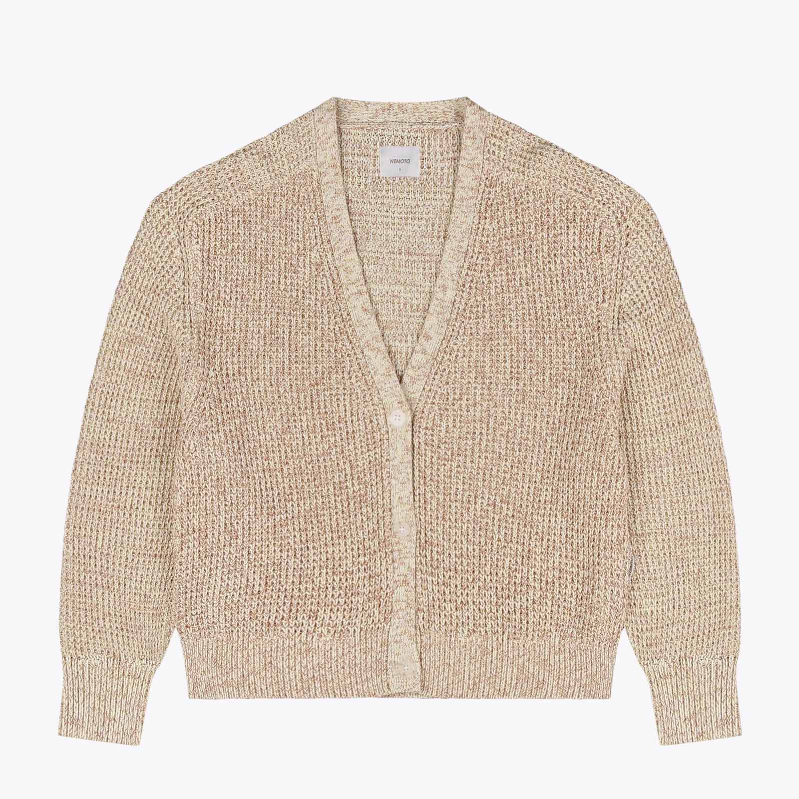 WeMara Cardigan butter melange Wemoto
